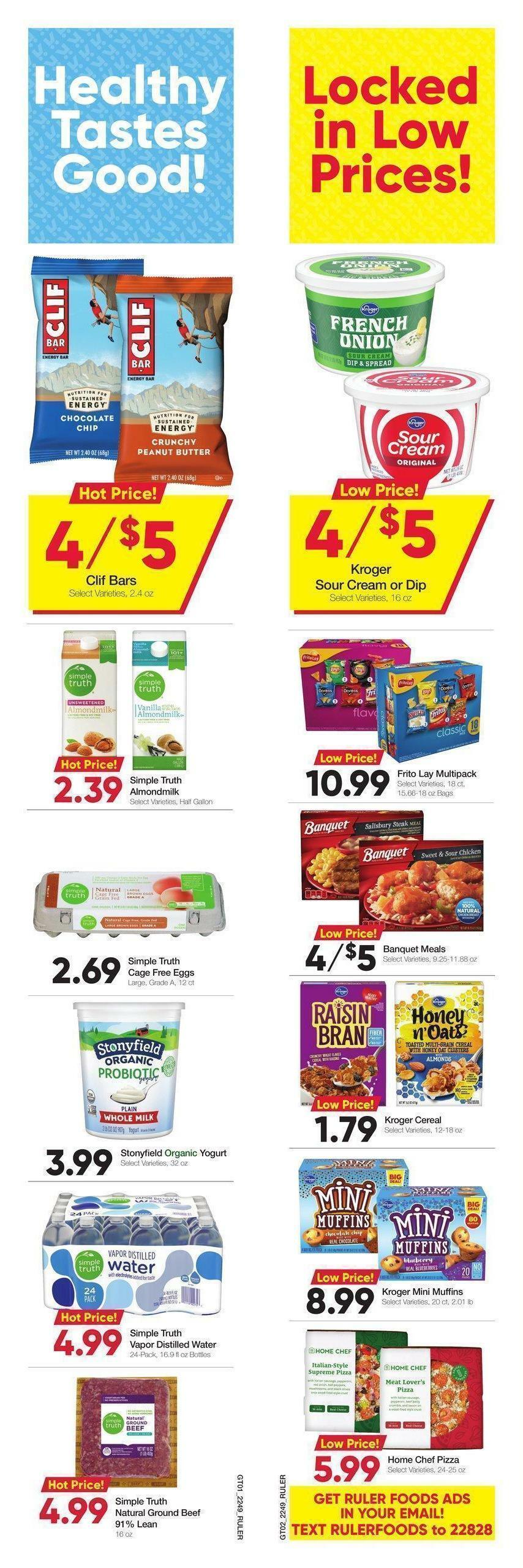 Ruler Foods Weekly Ad from January 4