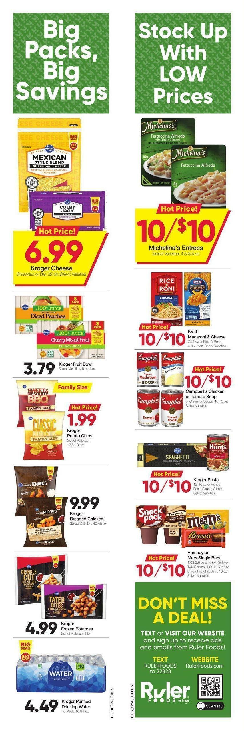 Ruler Foods Weekly Ad from January 18