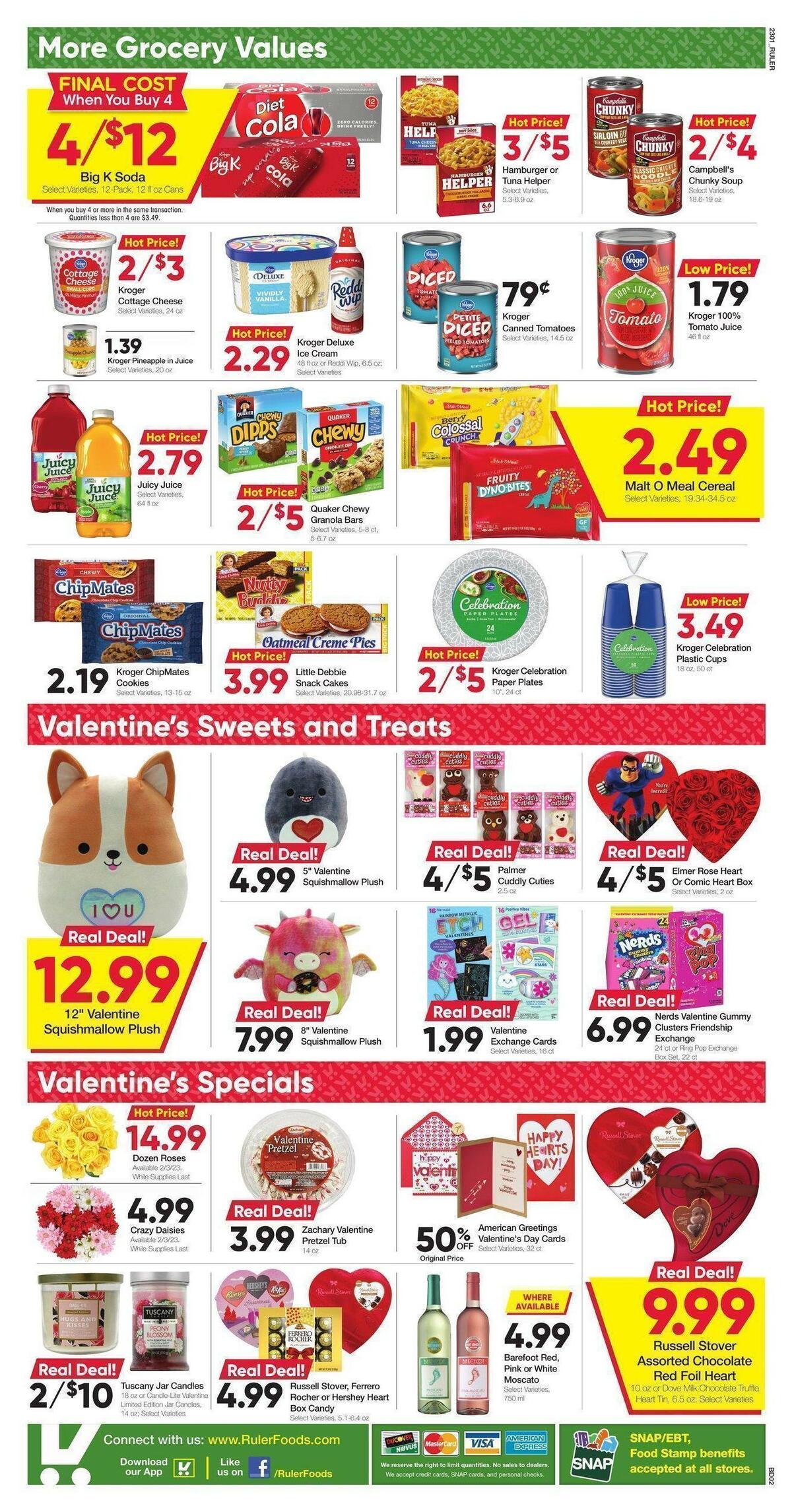 Ruler Foods Weekly Ad from February 1