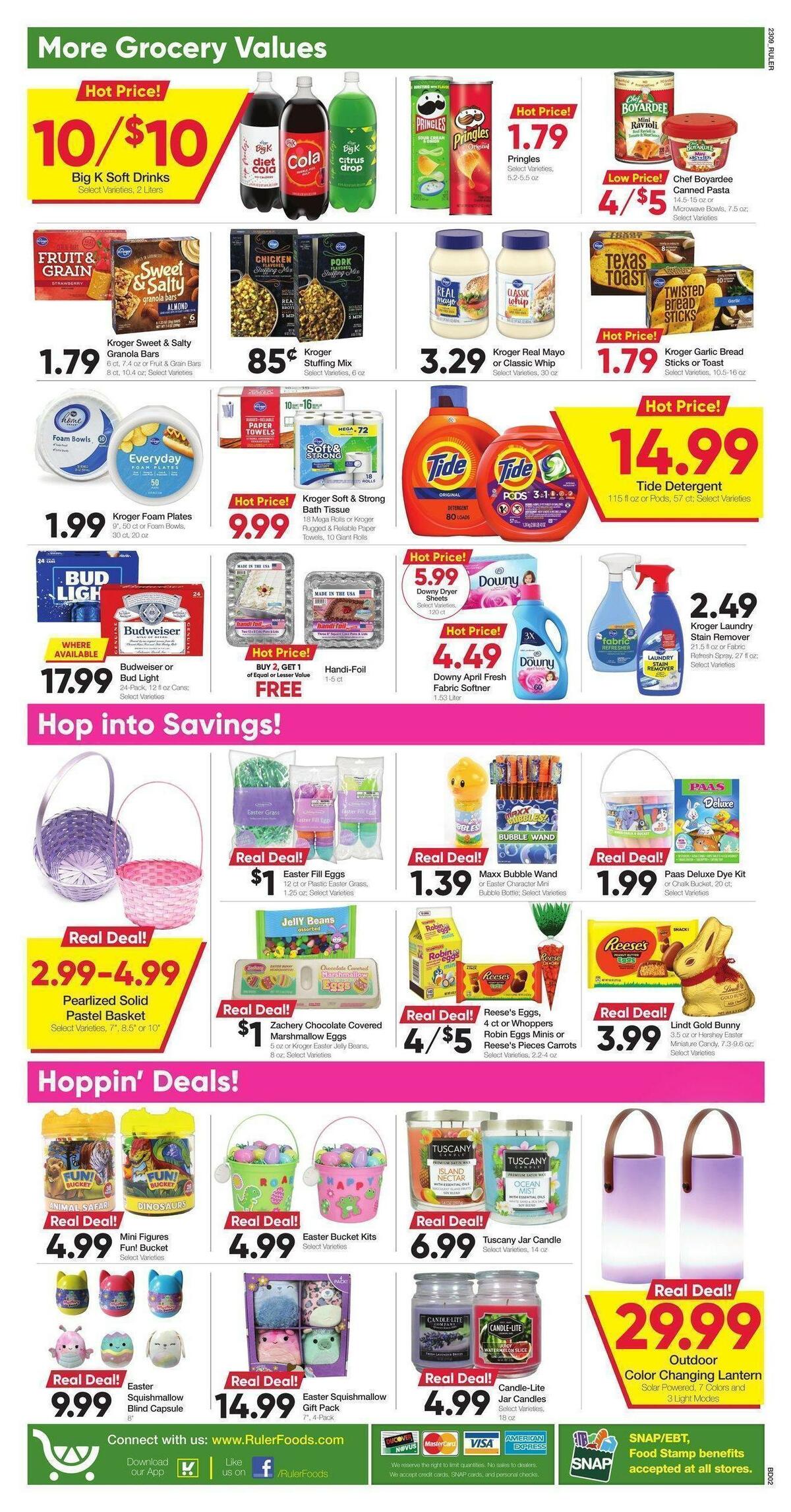 Ruler Foods Weekly Ad from March 29