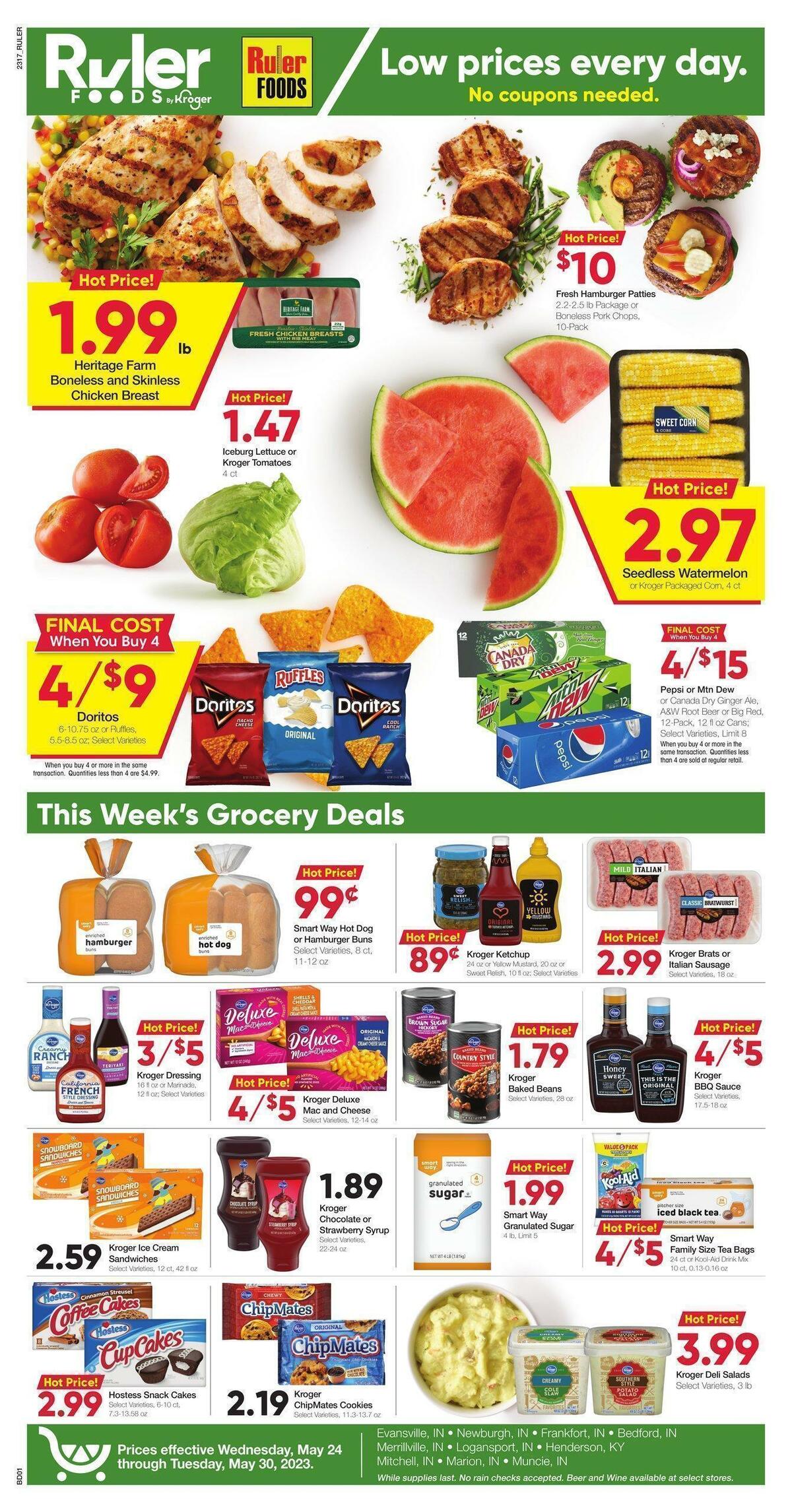 Ruler Foods Weekly Ad from May 24