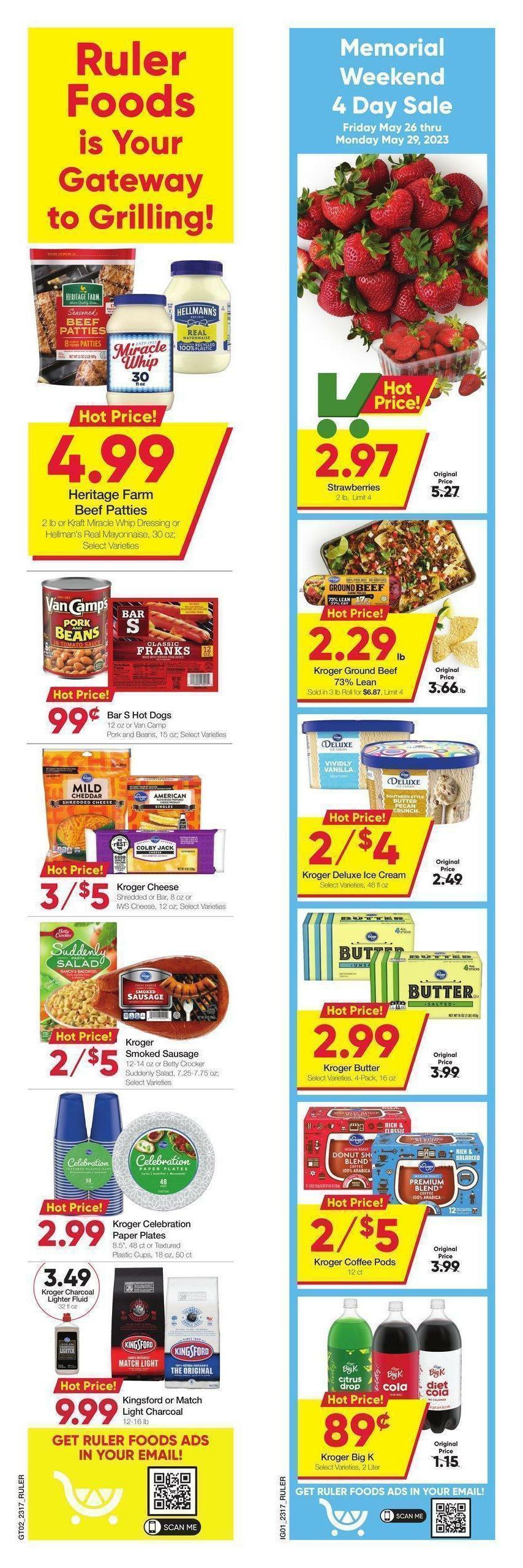 Ruler Foods Weekly Ad from May 24