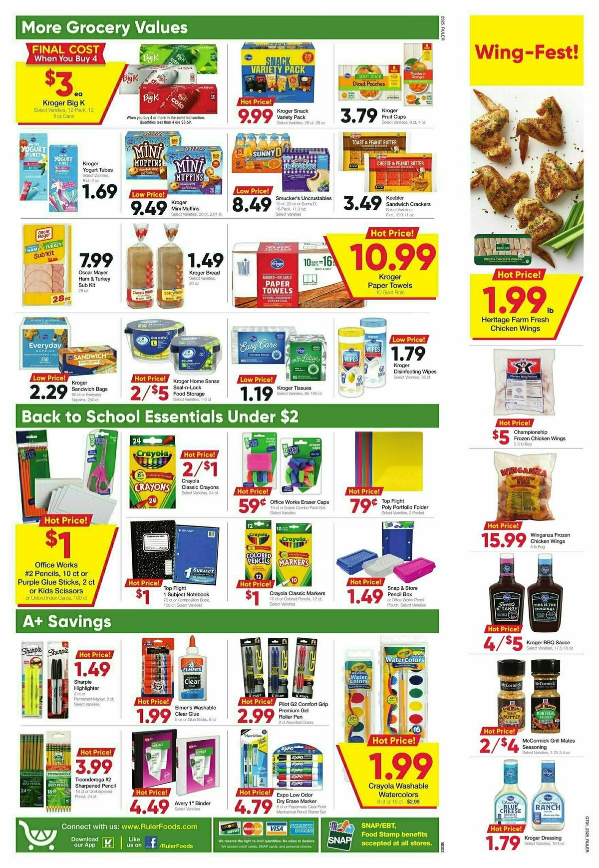 Ruler Foods Weekly Ad from July 19