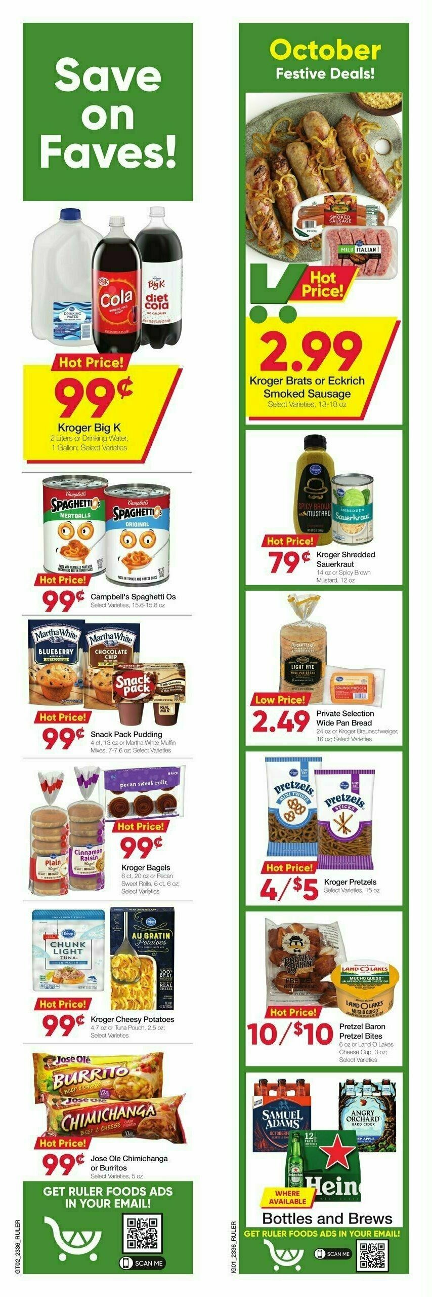 Ruler Foods Weekly Ad from October 4