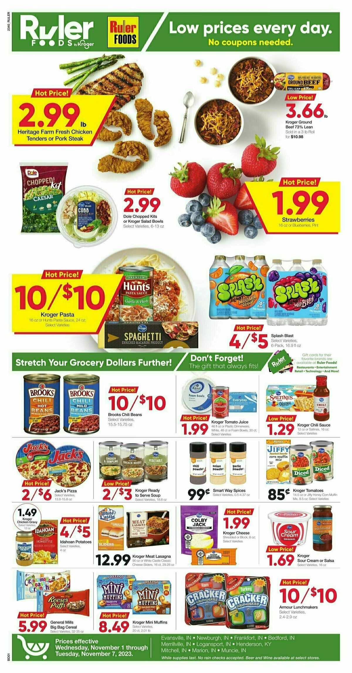 Ruler Foods Weekly Ad from November 1