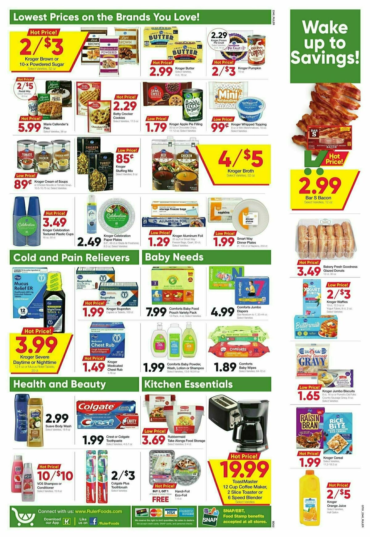 Ruler Foods Weekly Ad from November 1