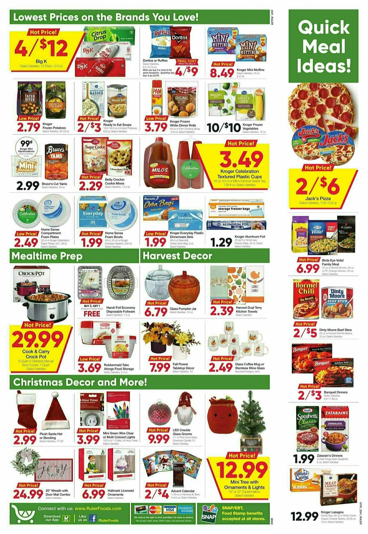 Ruler Foods Weekly Ad from November 8