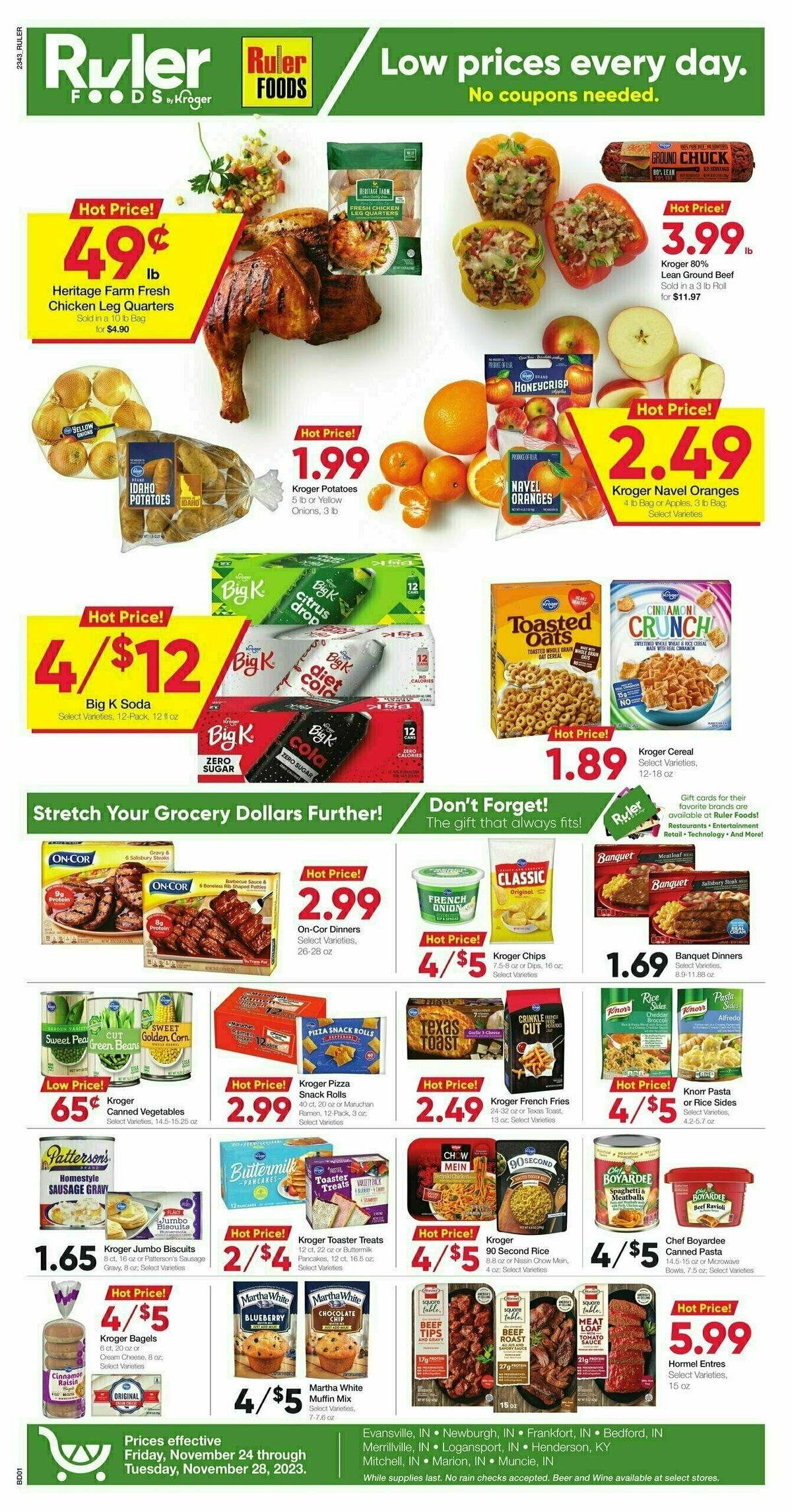 Ruler Foods Weekly Ad from November 24