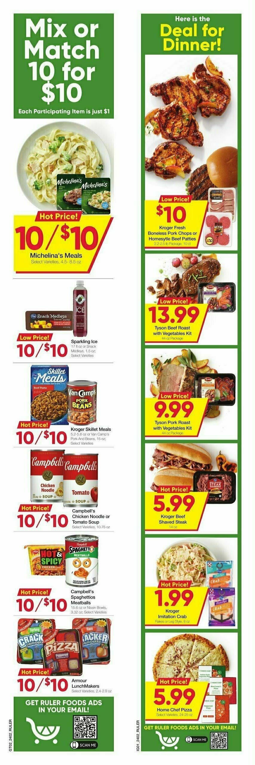 Ruler Foods Weekly Ad from February 14