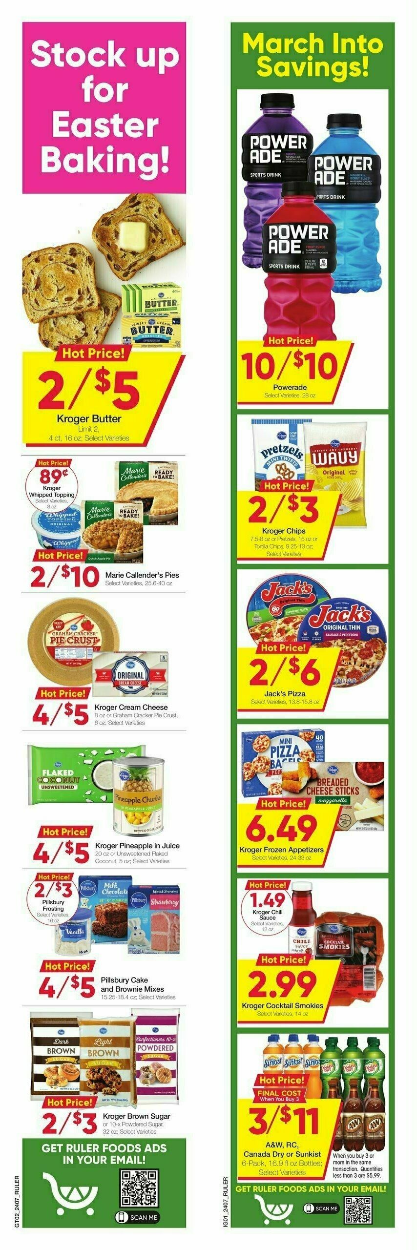 Ruler Foods Weekly Ad from March 20