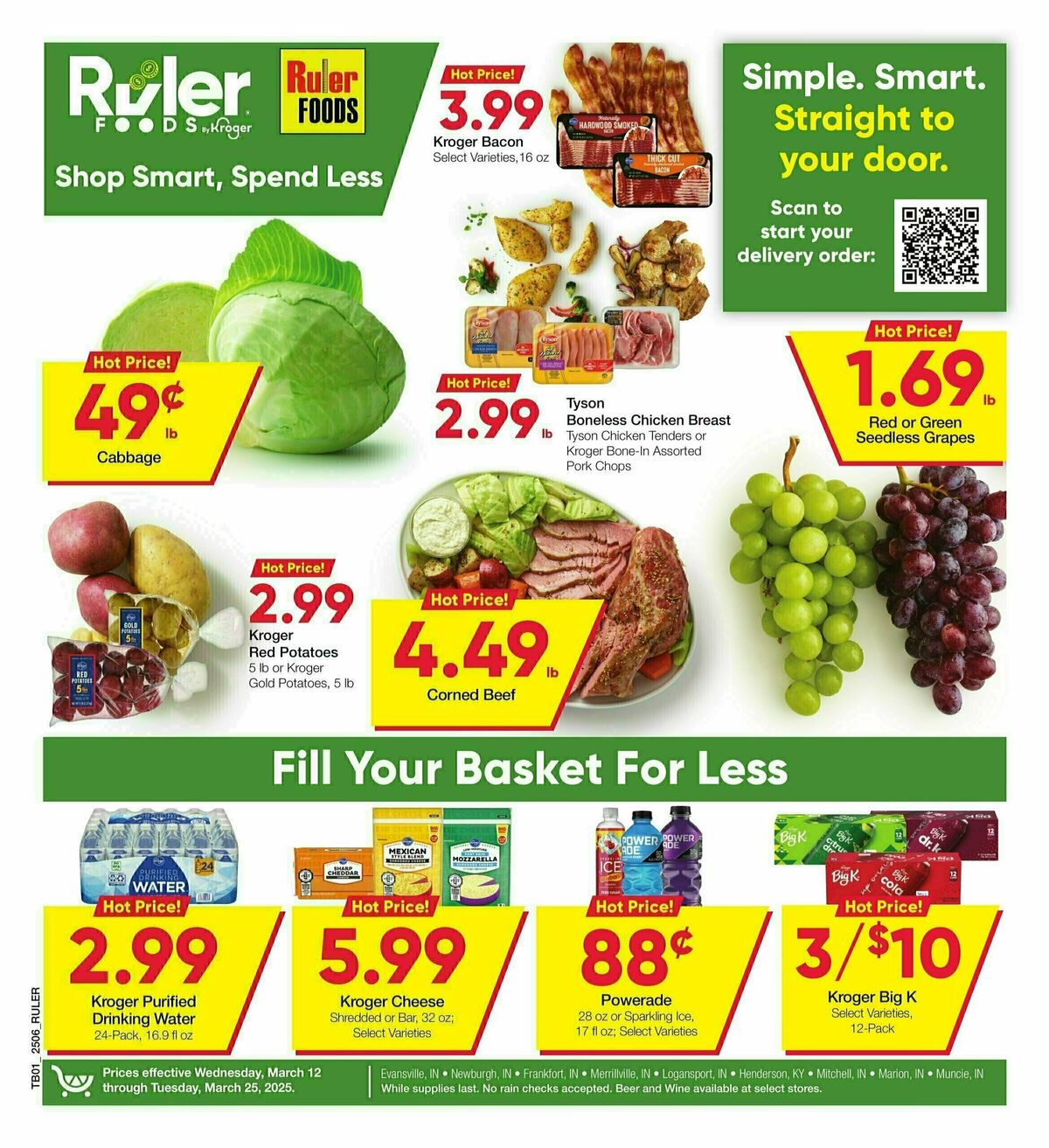 Ruler Foods Weekly Ad from March 12
