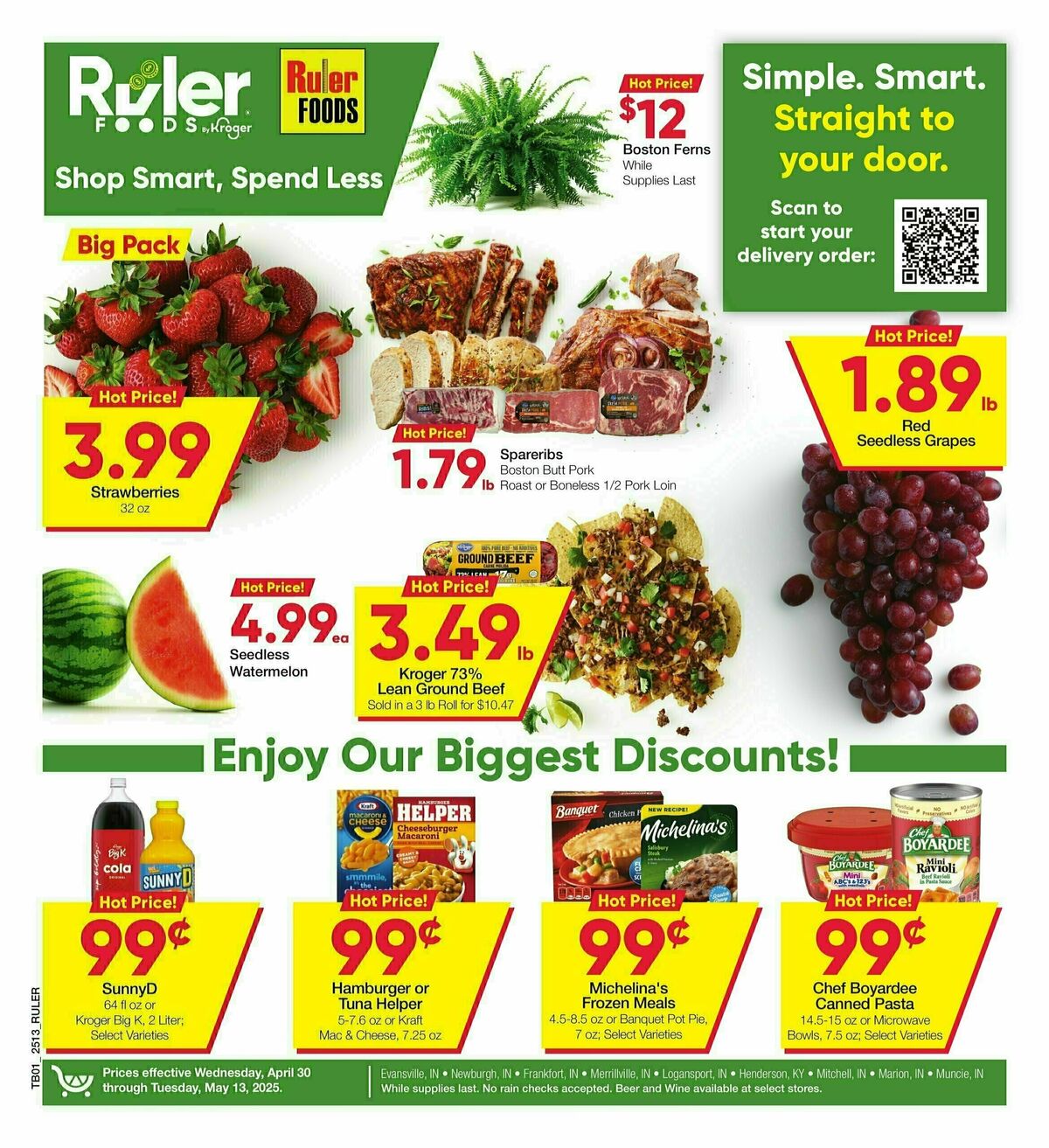 Ruler Foods Weekly Ad from April 30