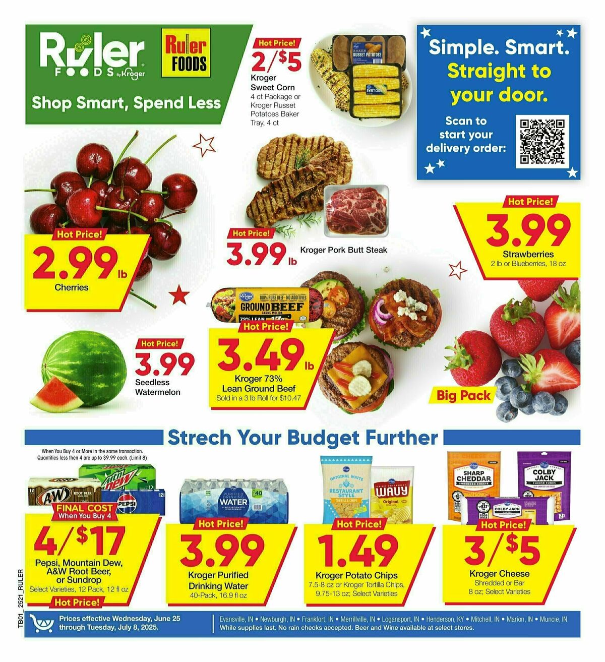 Ruler Foods Weekly Ad from June 25