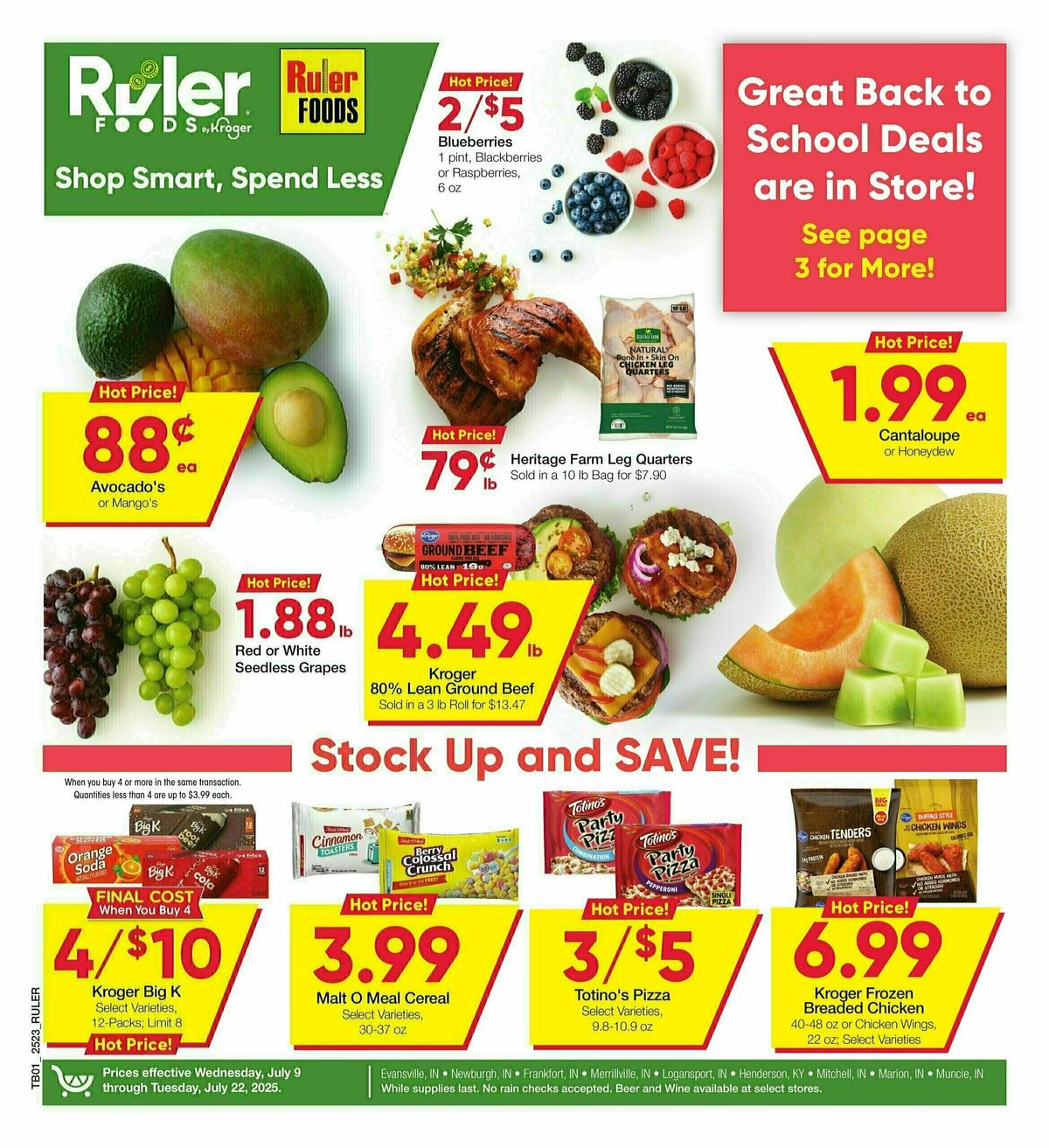 Ruler Foods Weekly Ad from July 9