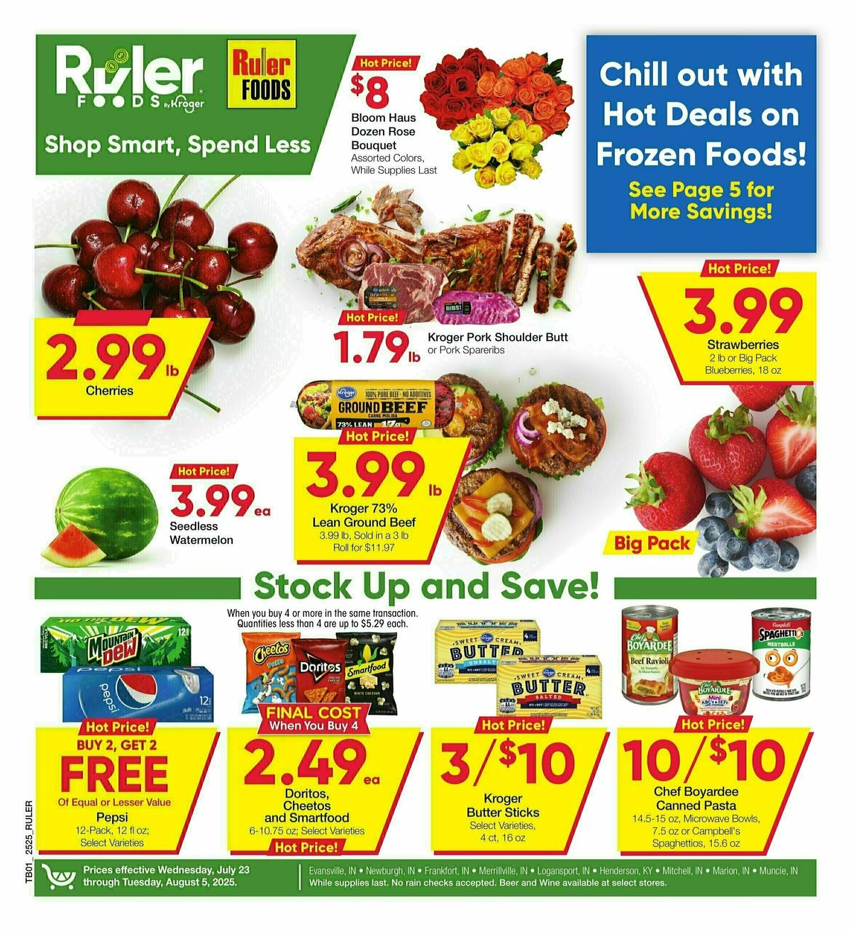 Ruler Foods Weekly Ad from July 23