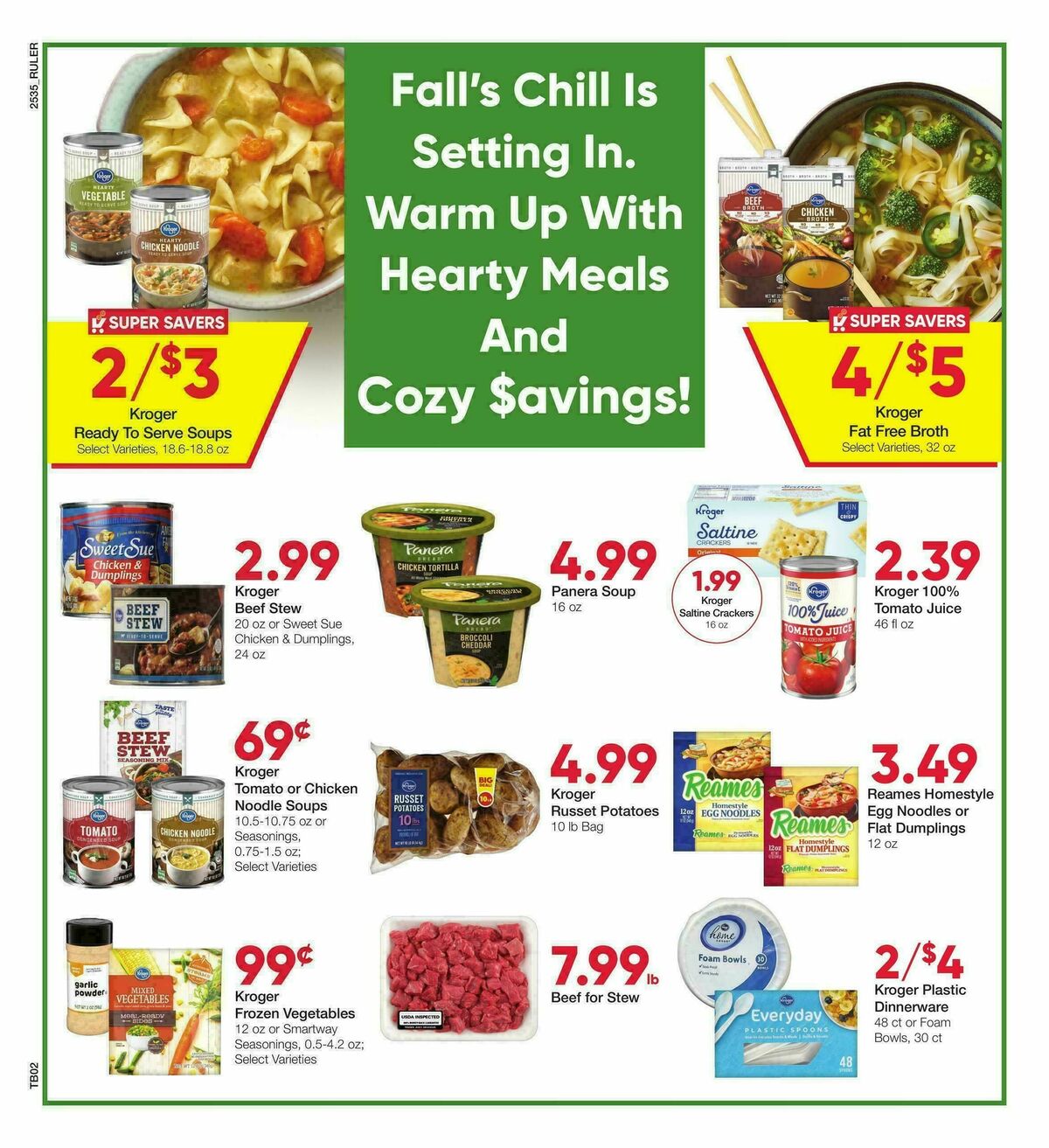 Ruler Foods Weekly Ad from October 1