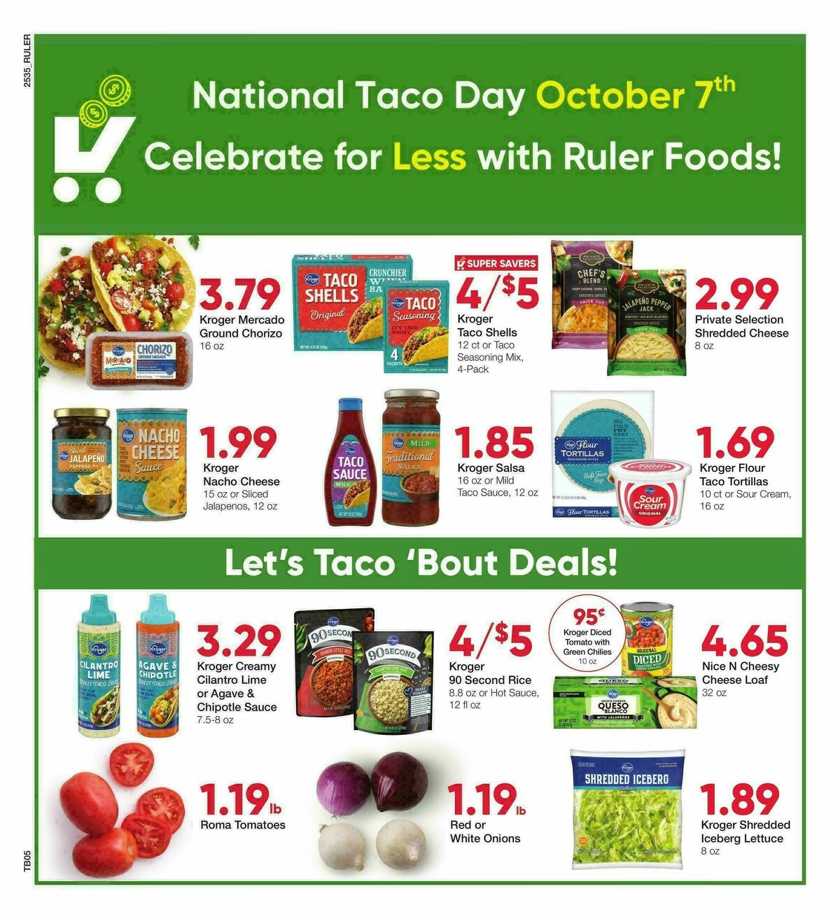 Ruler Foods Weekly Ad from October 1