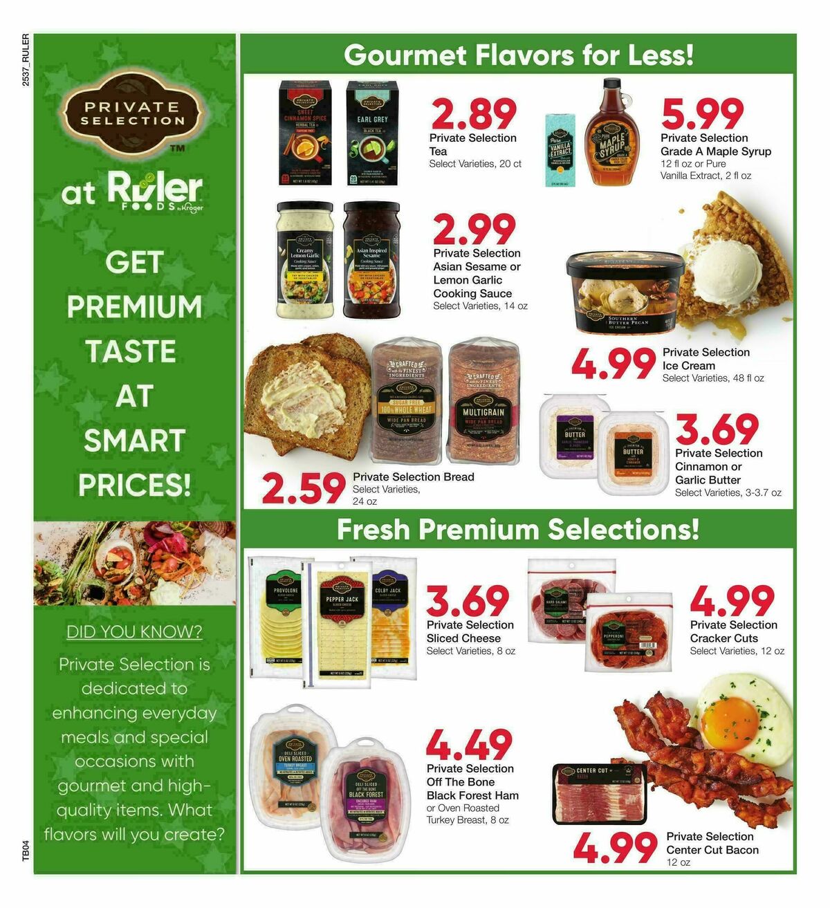 Ruler Foods Weekly Ad from October 15