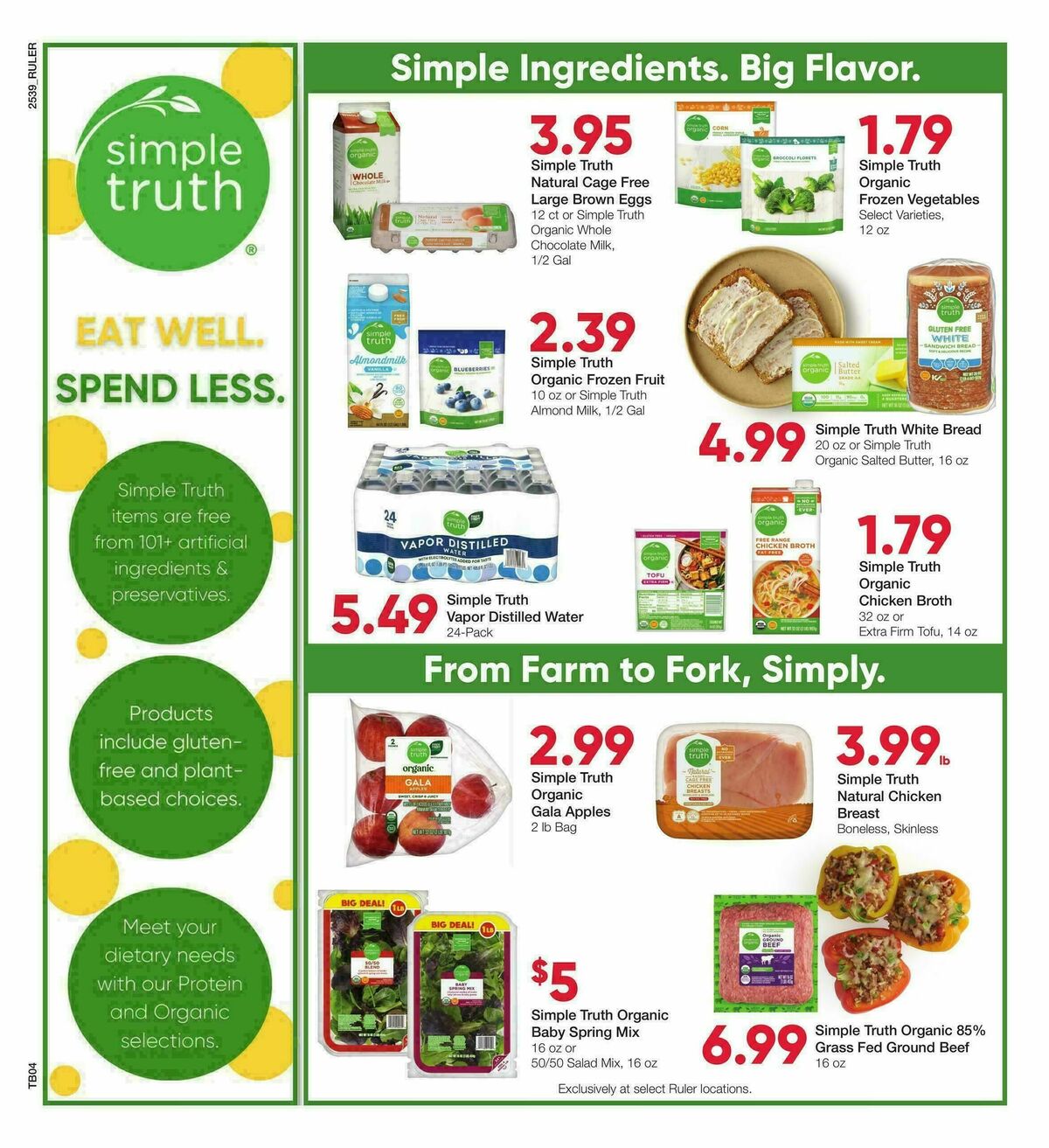 Ruler Foods Weekly Ad from October 29