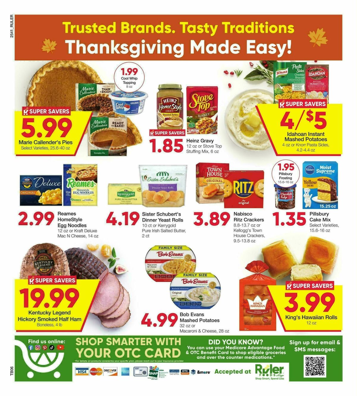 Ruler Foods Weekly Ad from November 12