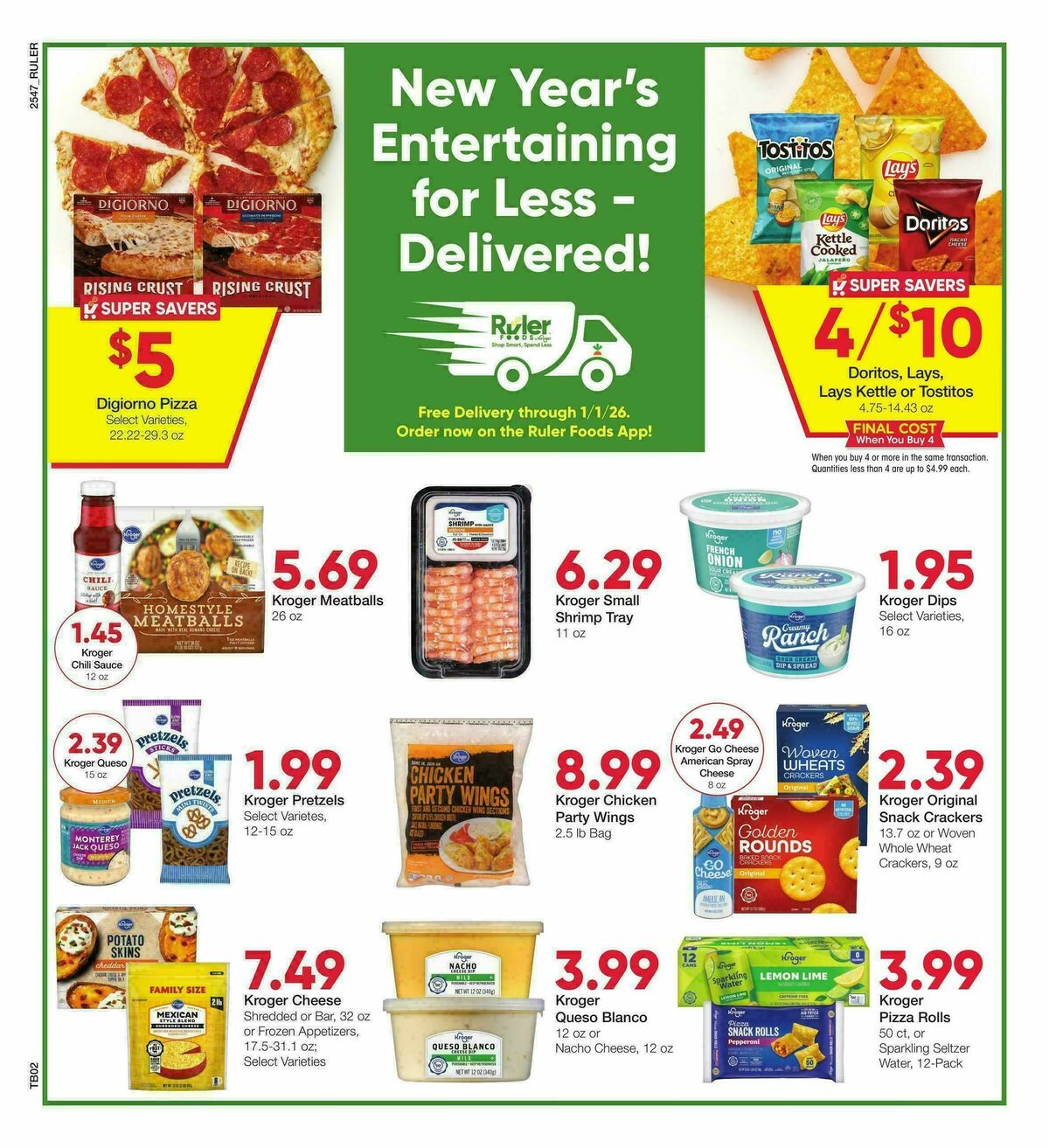 Ruler Foods Weekly Ad from December 26