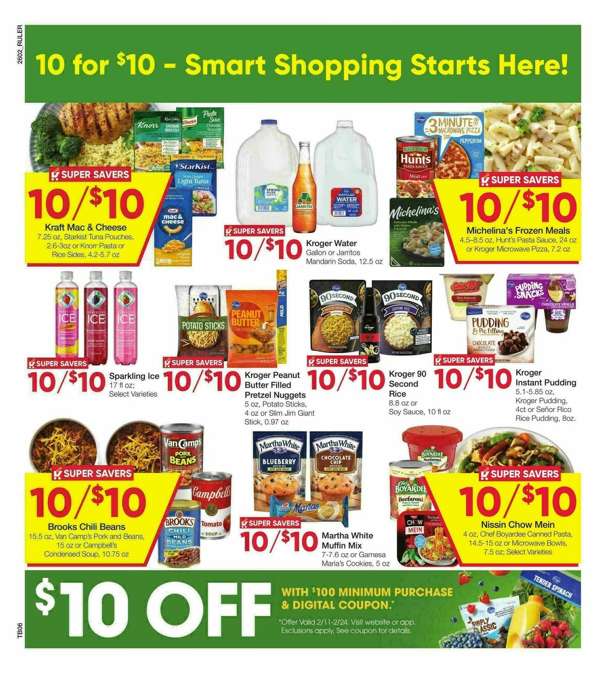 Ruler Foods Weekly Ad from February 11