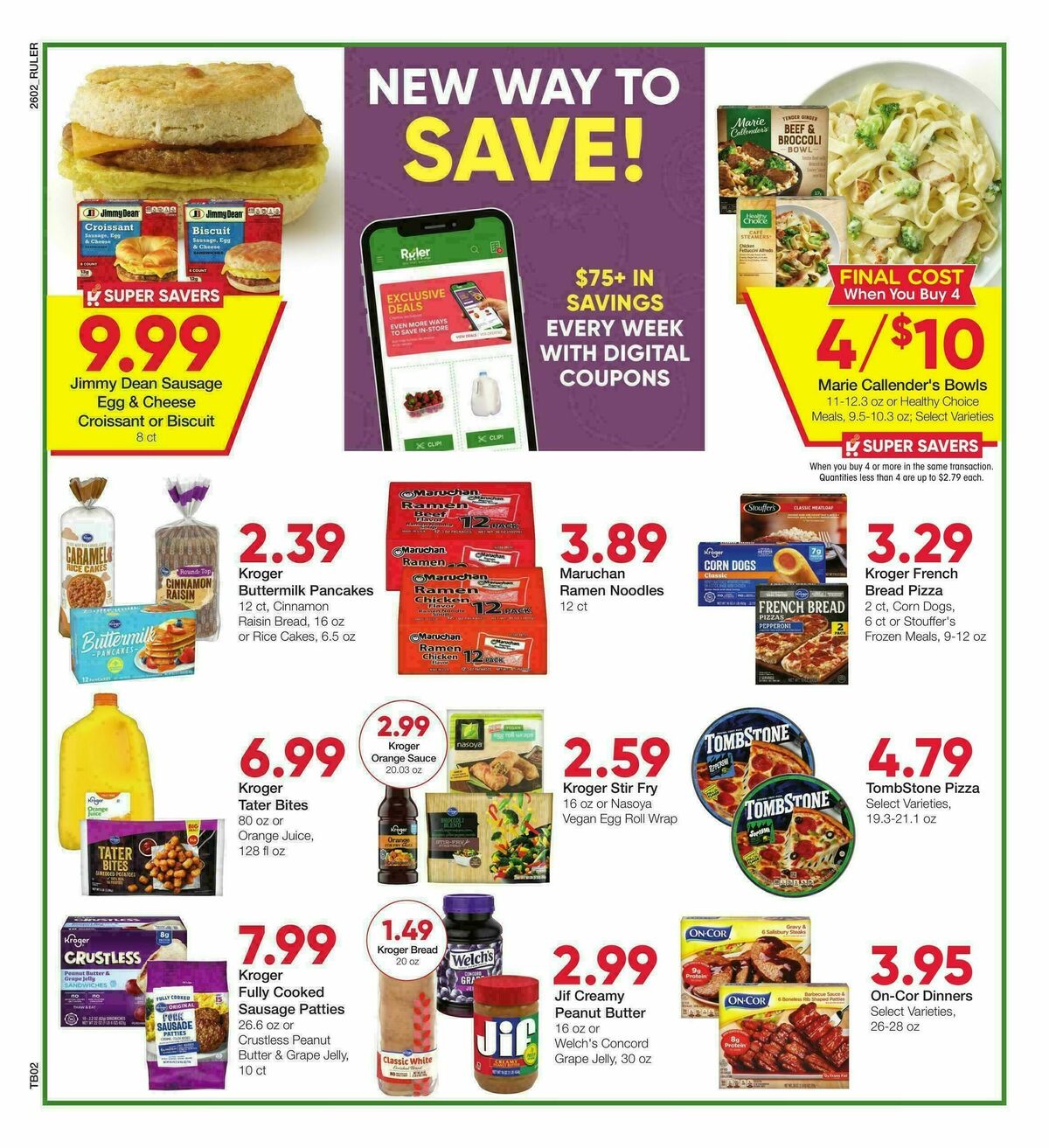 Ruler Foods Weekly Ad from February 11
