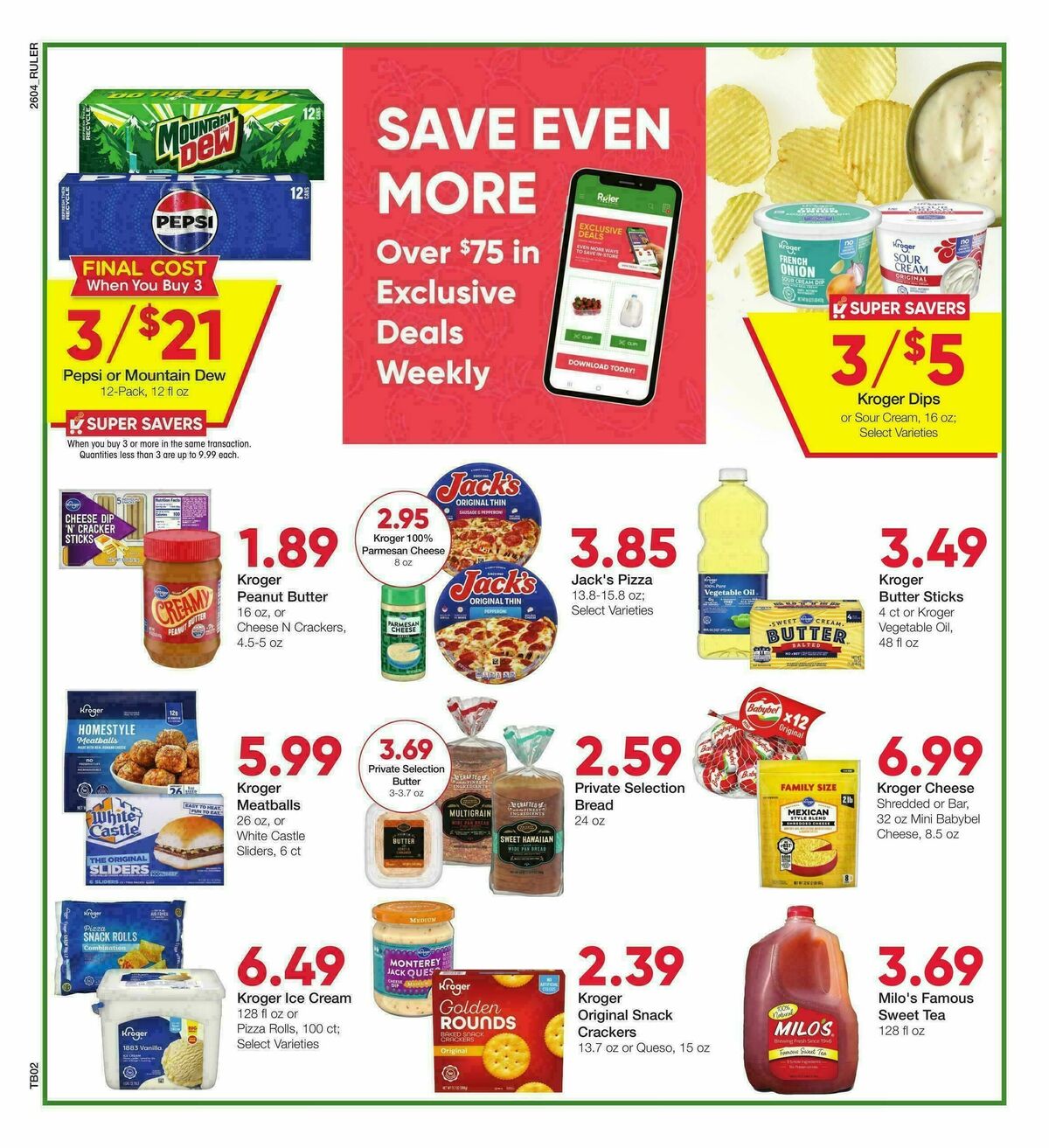 Ruler Foods Weekly Ad from February 25