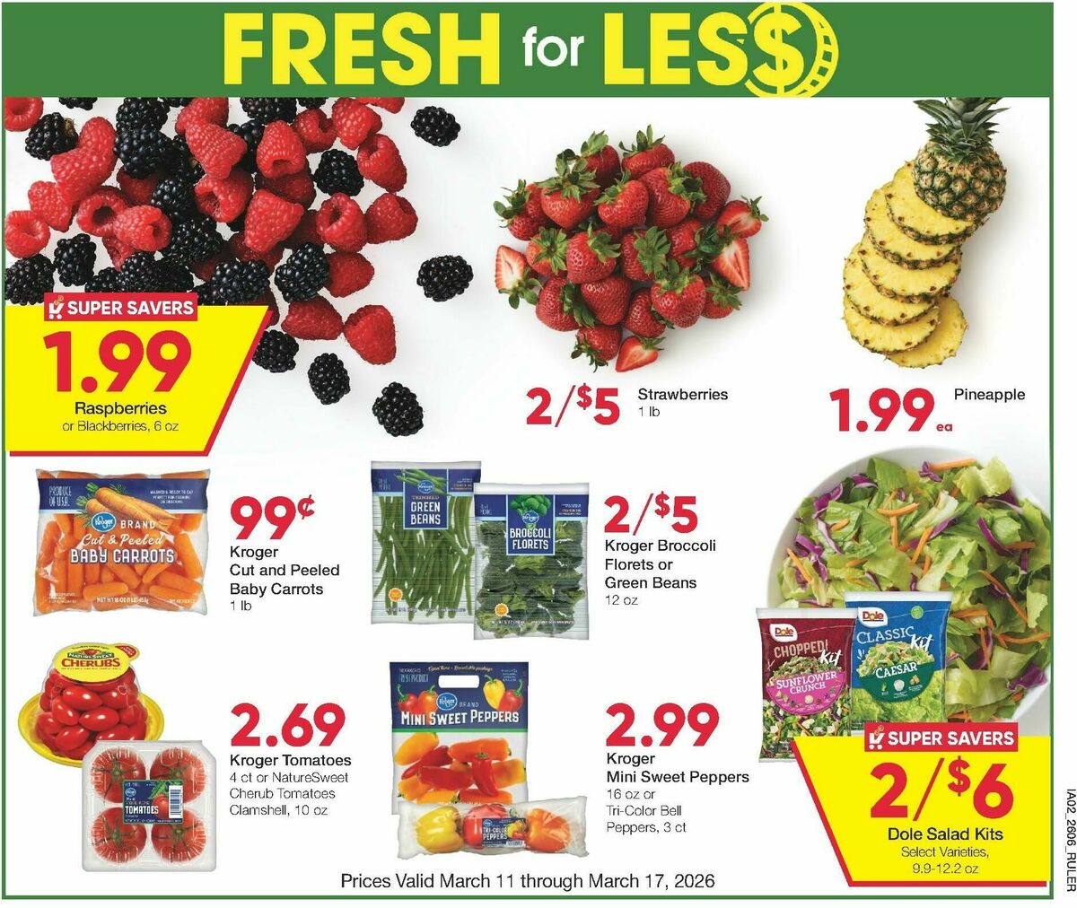 Ruler Foods Weekly Ad from March 11