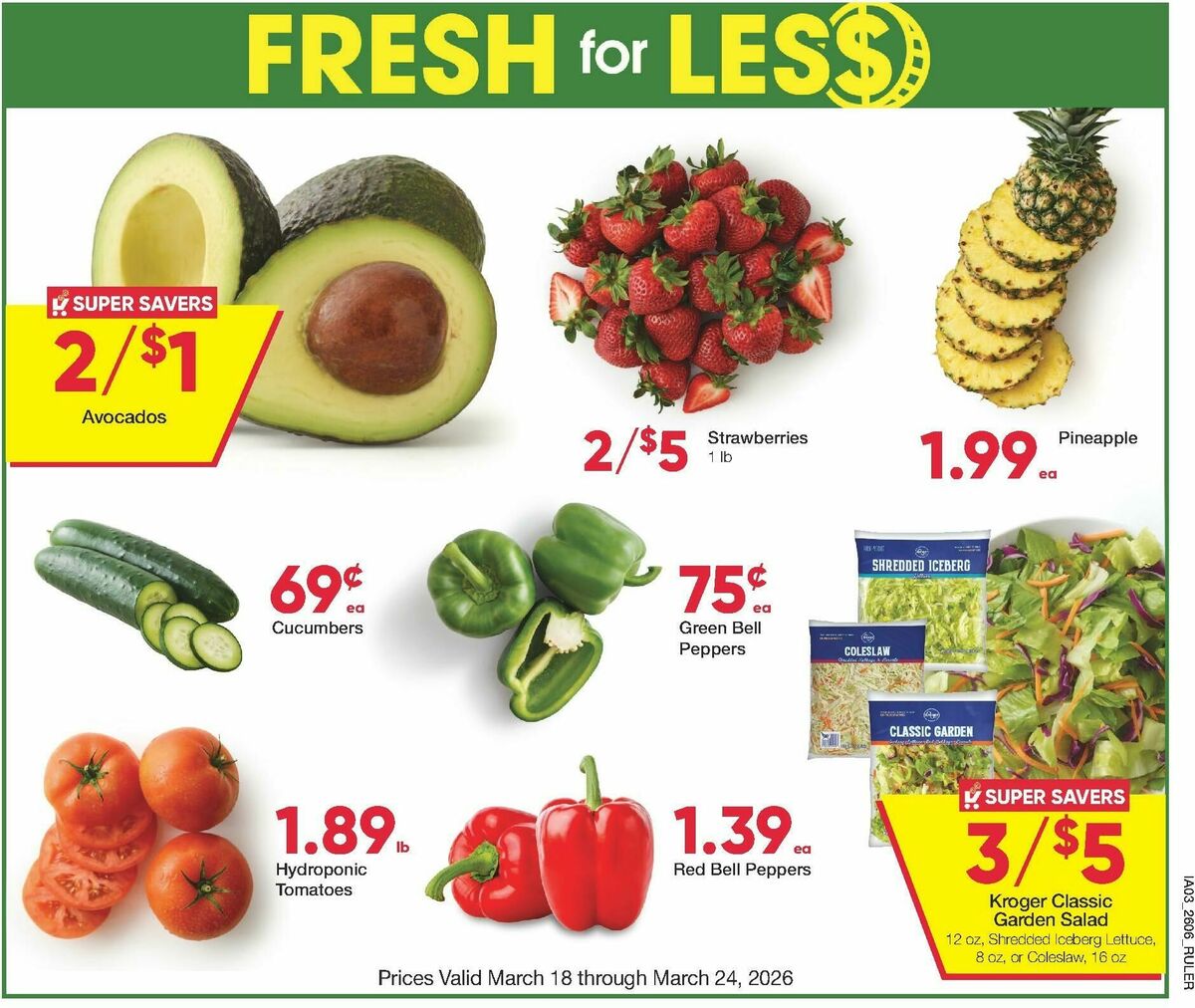 Ruler Foods Weekly Ad from March 11