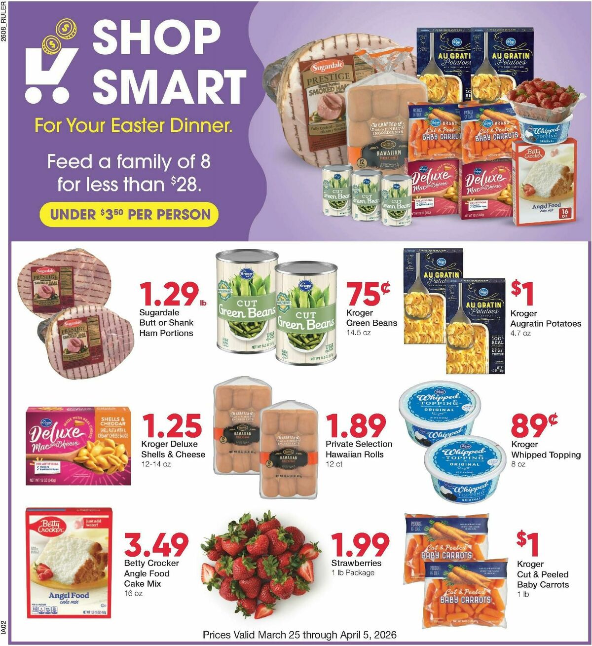 Ruler Foods Weekly Ad from March 25