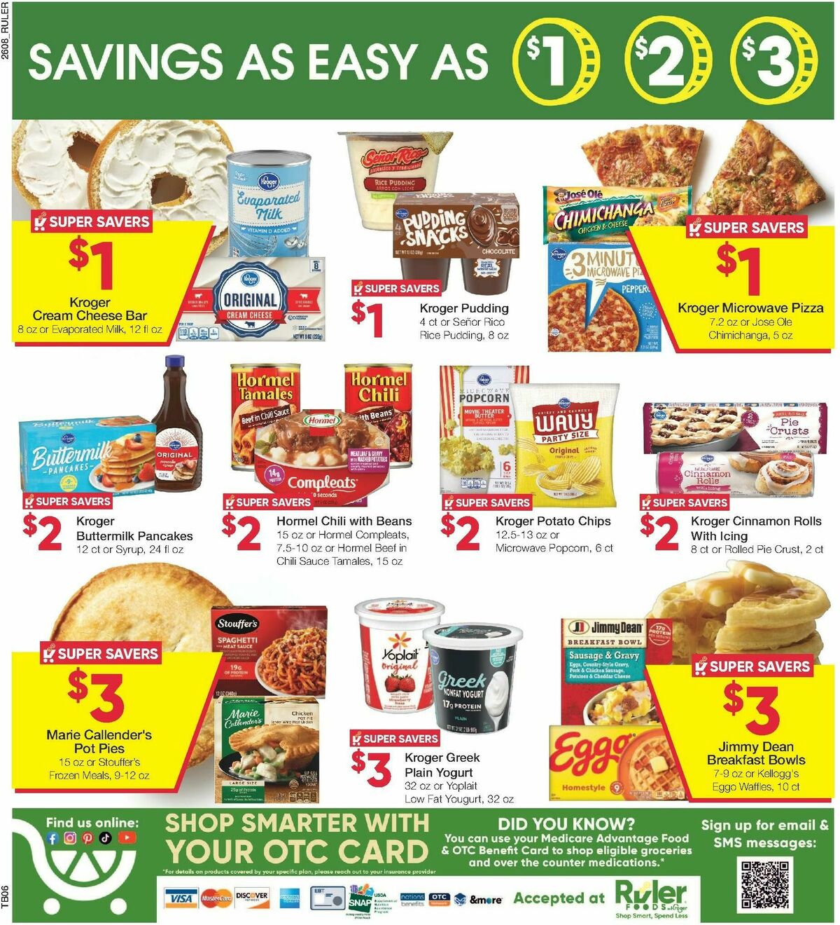 Ruler Foods Weekly Ad from March 25