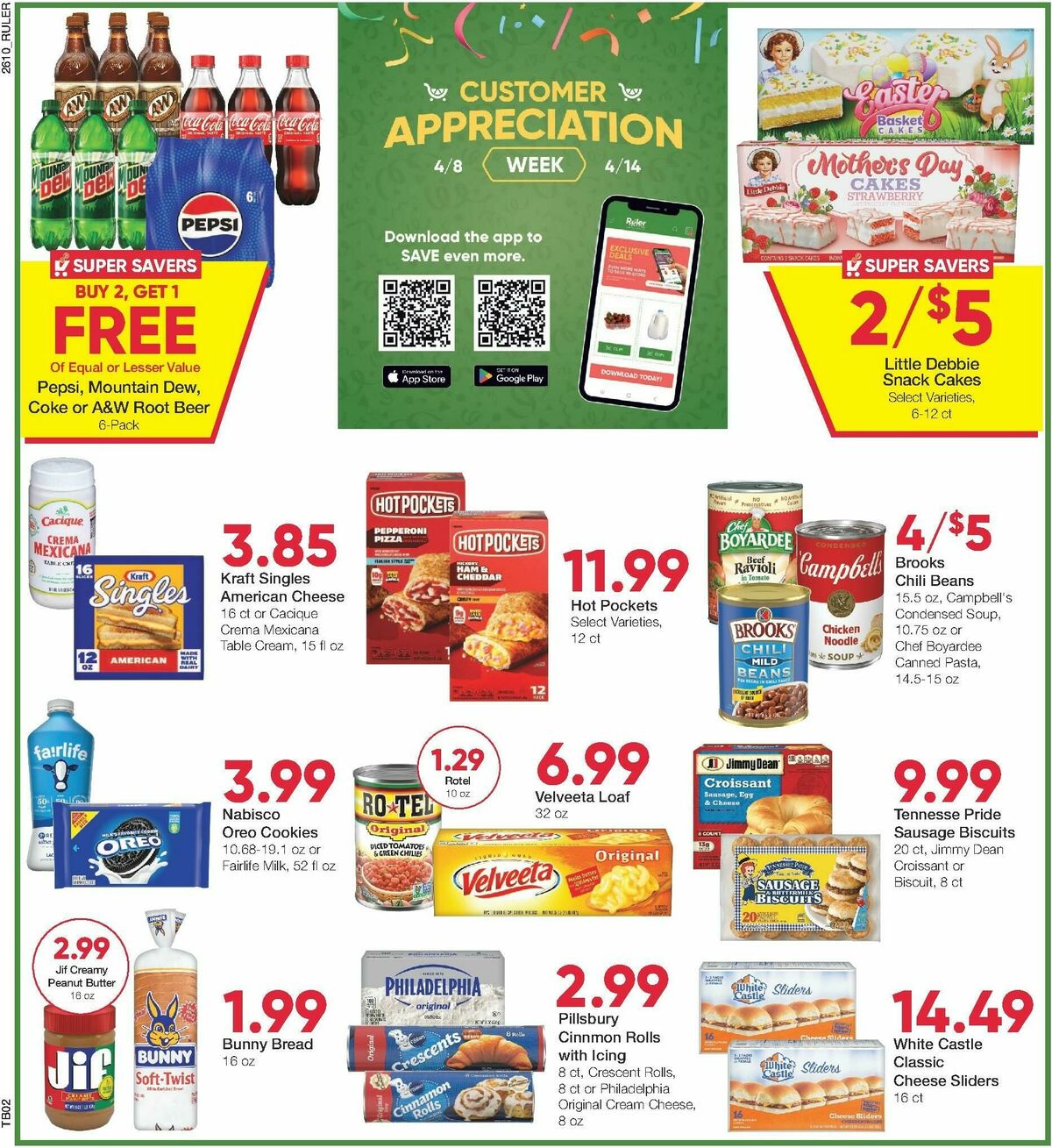Ruler Foods Weekly Ad from April 8