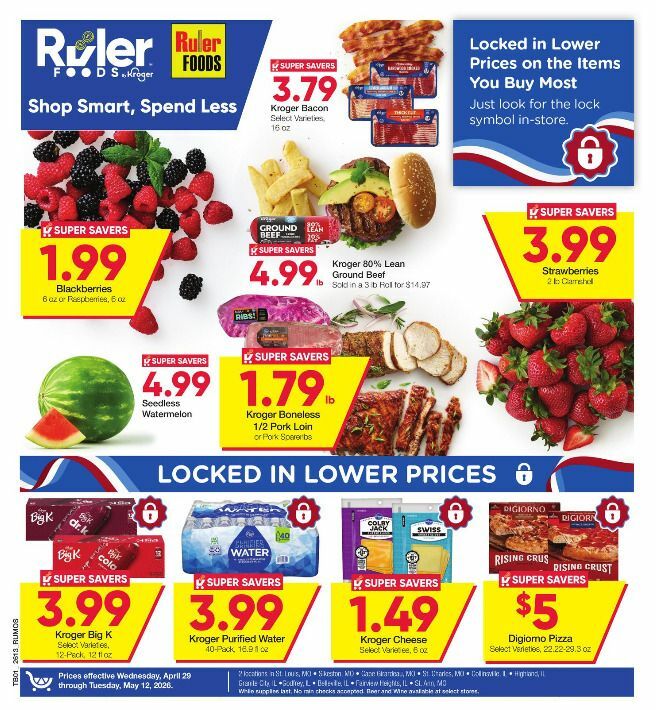 Ruler Foods Weekly Ad from April 29