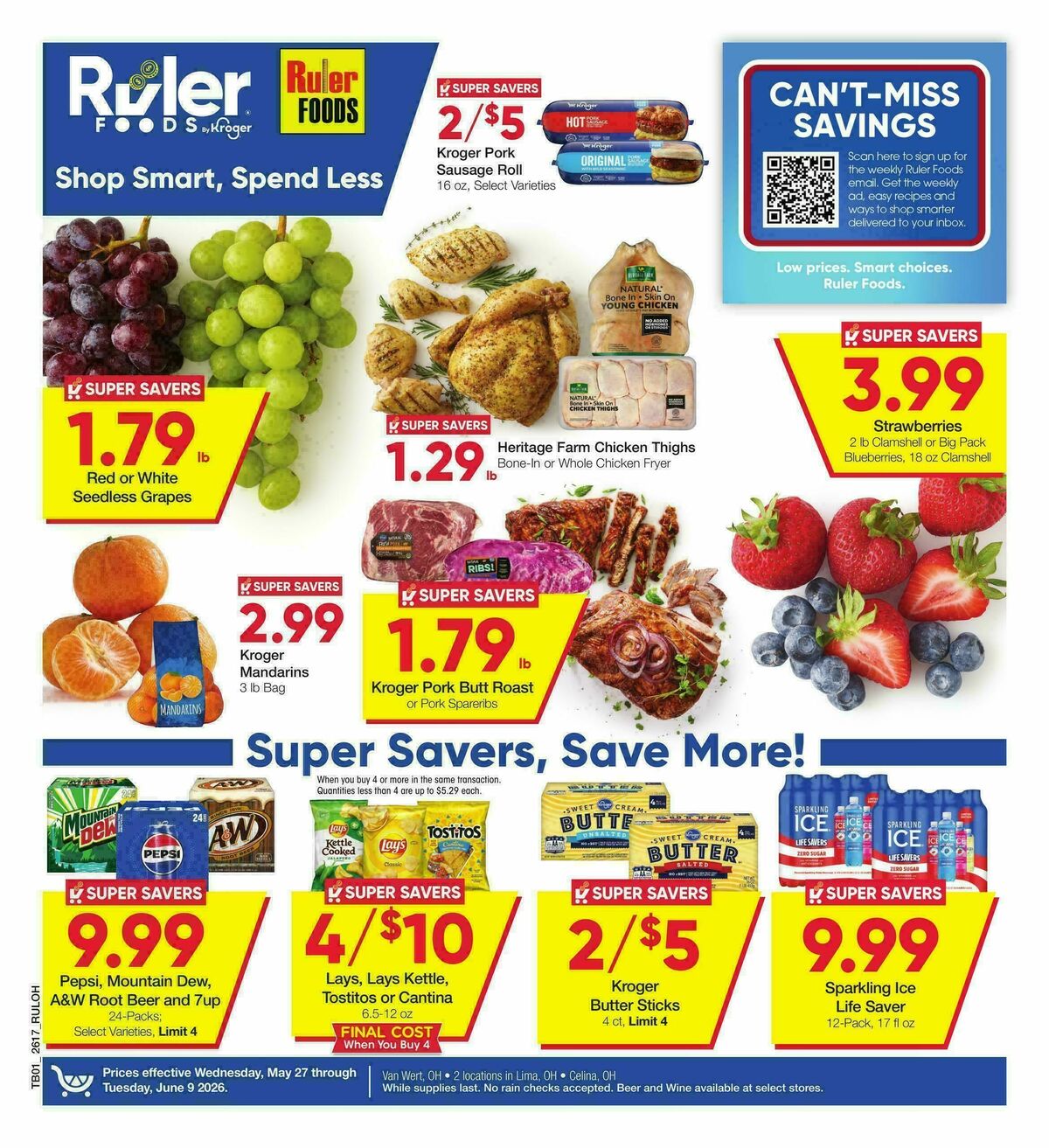 Ruler Foods Weekly Ad from May 27
