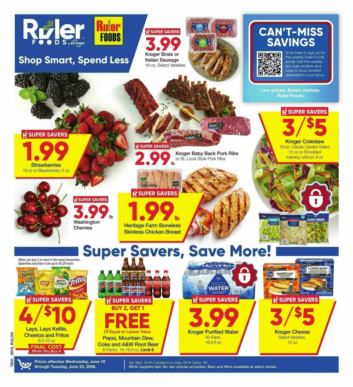 Ruler Foods Weekly Ad from June 10