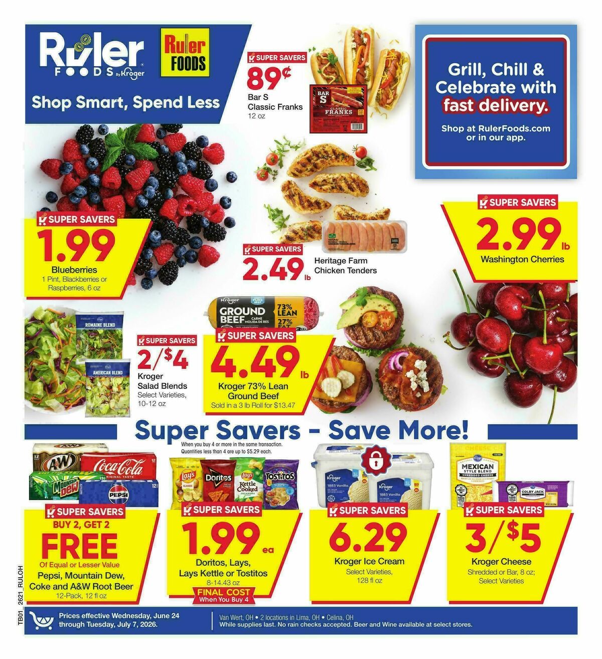 Ruler Foods Weekly Ad from June 24