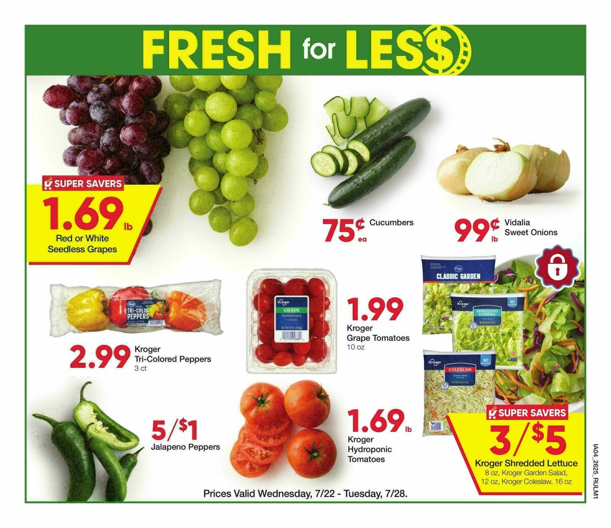 Ruler Foods Weekly Ad from July 22