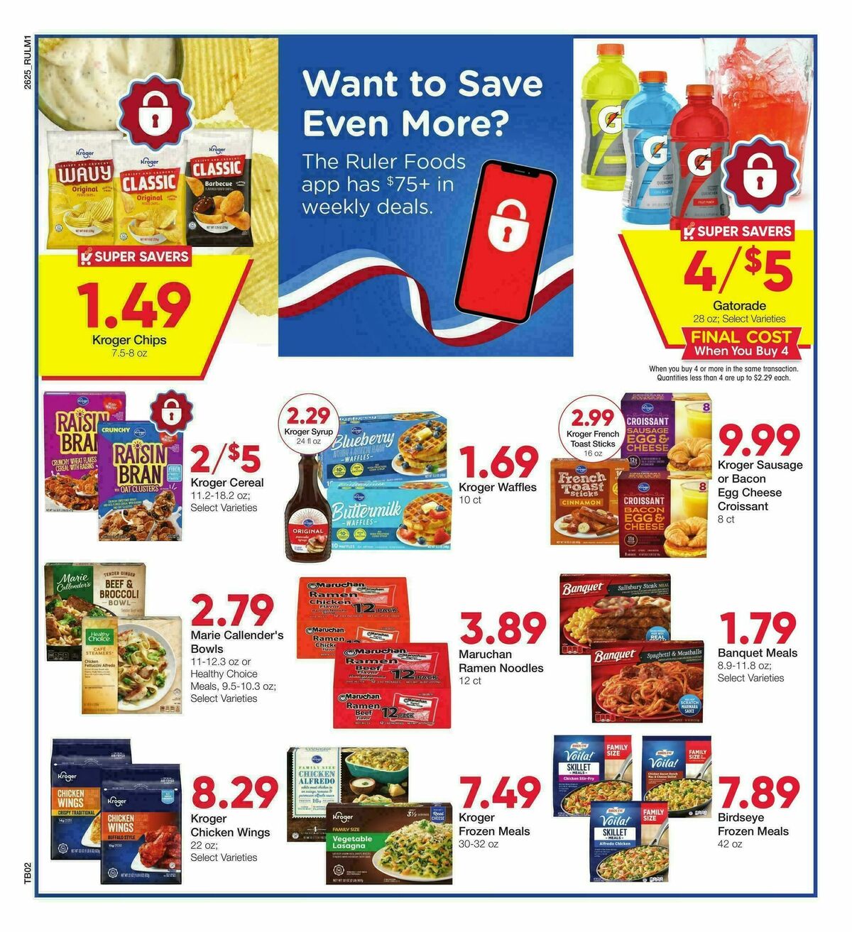Ruler Foods Weekly Ad from July 22