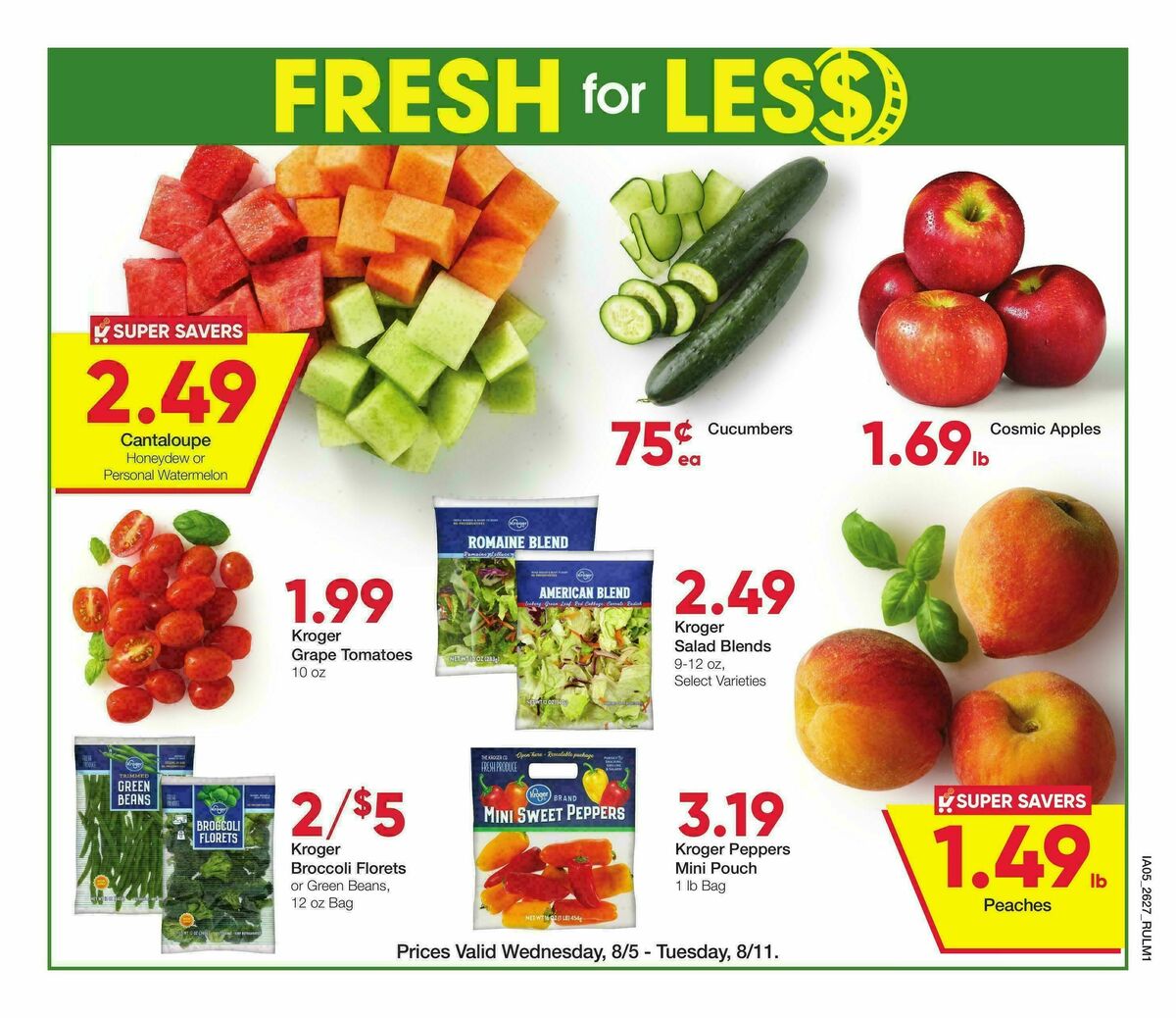 Ruler Foods Weekly Ad from August 5