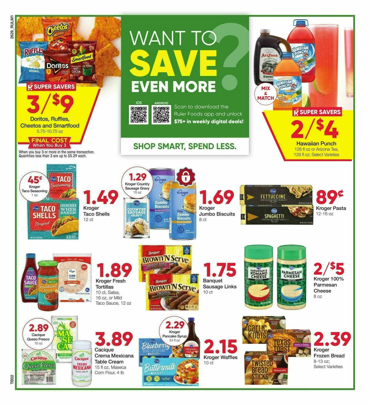 Ruler Foods Weekly Ad from August 19