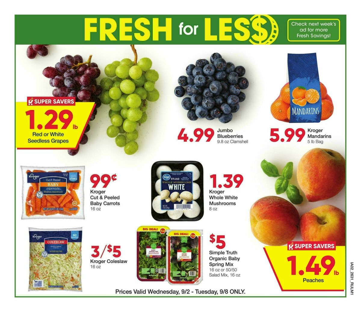 Ruler Foods Weekly Ad from September 2