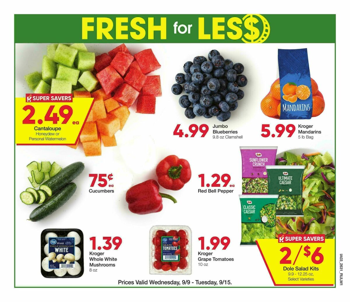 Ruler Foods Weekly Ad from September 2