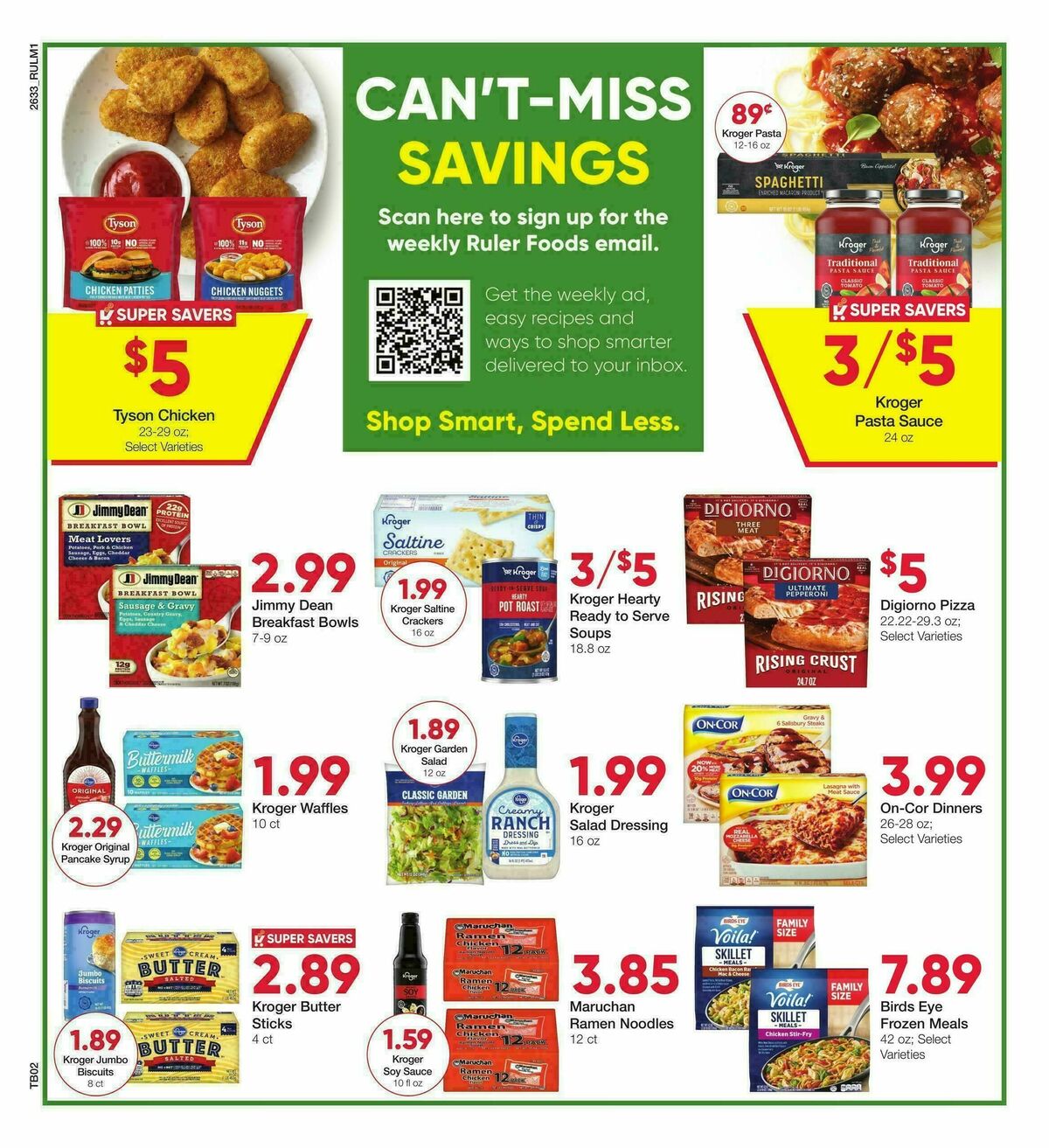 Ruler Foods Weekly Ad from September 16