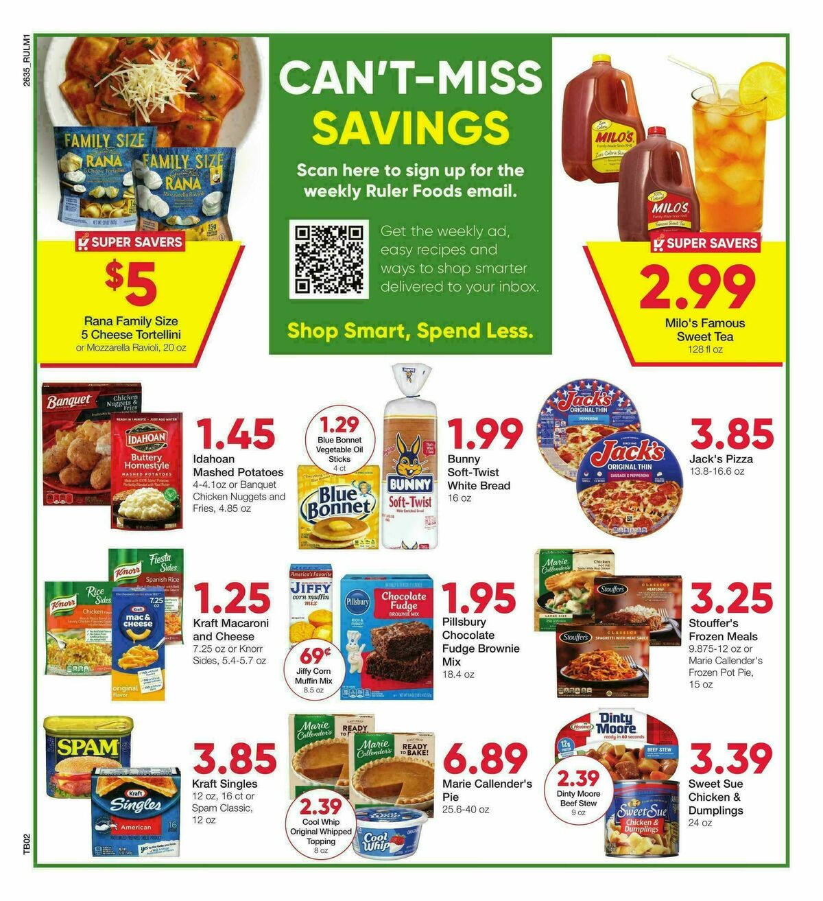 Ruler Foods Weekly Ad from September 30