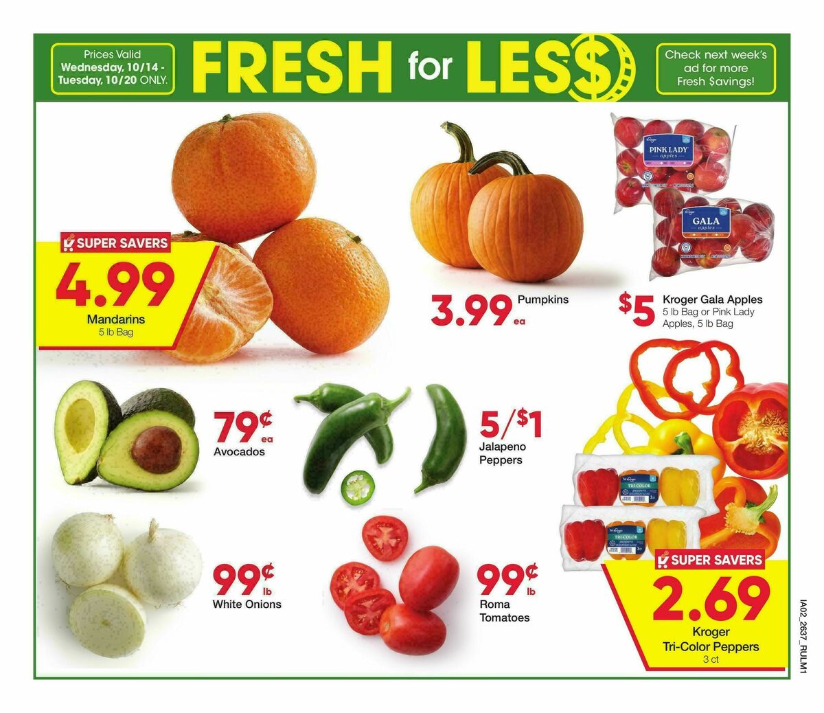 Ruler Foods Weekly Ad from October 14