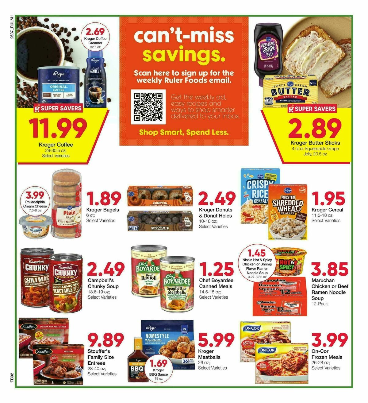 Ruler Foods Weekly Ad from October 14