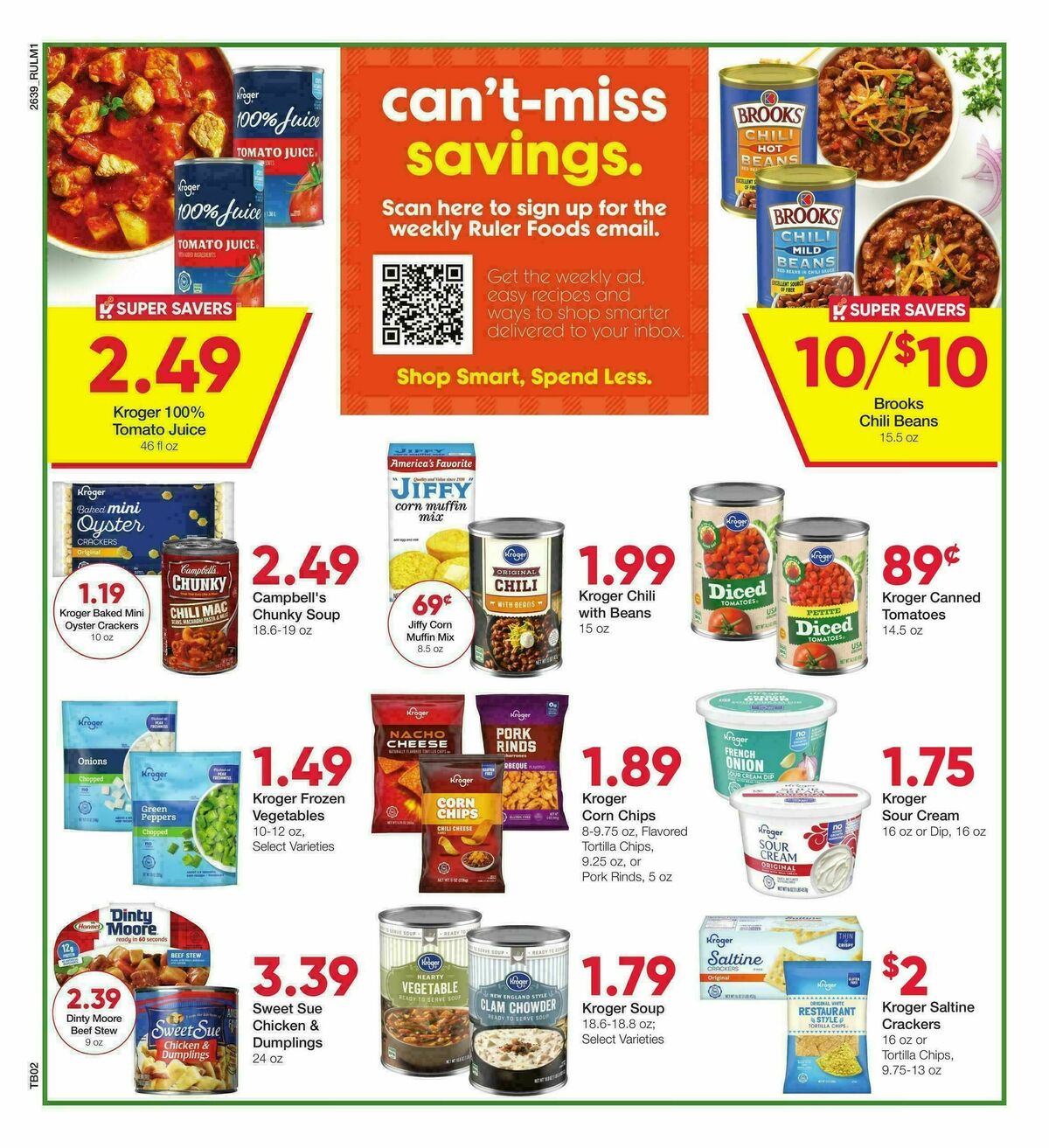 Ruler Foods Weekly Ad from October 28