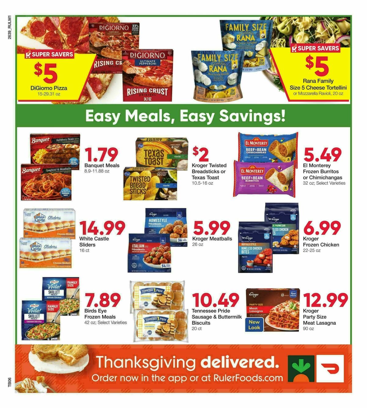 Ruler Foods Weekly Ad from October 28