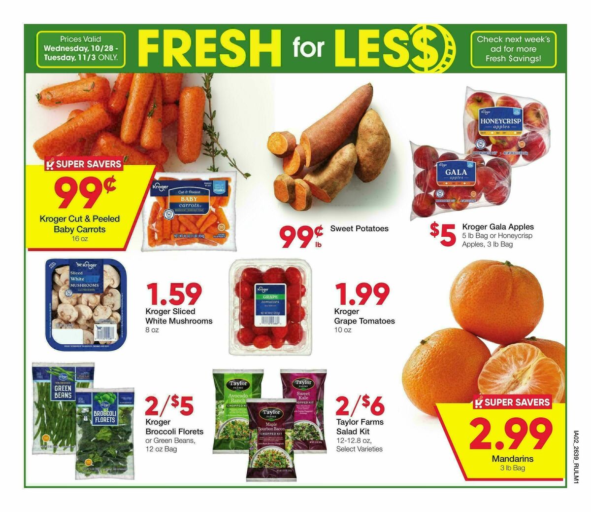 Ruler Foods Weekly Ad from October 28